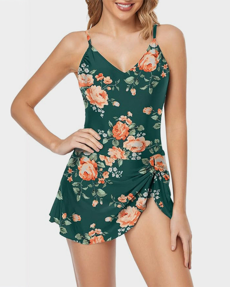 Savaviaswim - Women's Tummy Control Slim Fit One Piece Swimsuit