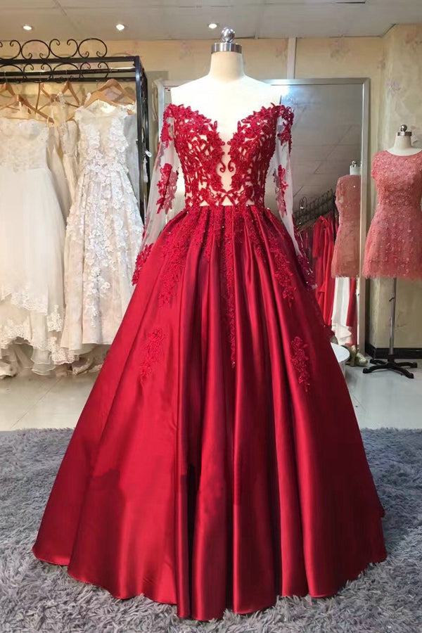 red vintage prom dress Unique Red Vintage Wedding Dress, Made to Measure Wedding Dress, Princess Bridal Gown Mermaid Prom Dress fg3270