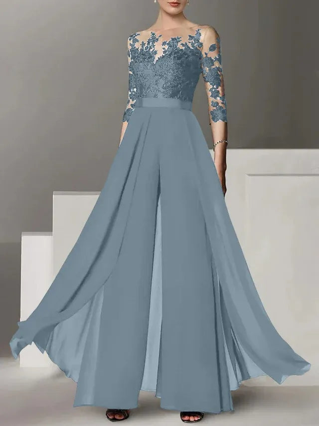 A-Line/Princess Mother of the Bride Dresses with Applique