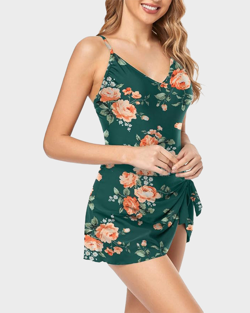 Savaviaswim - Women's Tummy Control Slim Fit One Piece Swimsuit