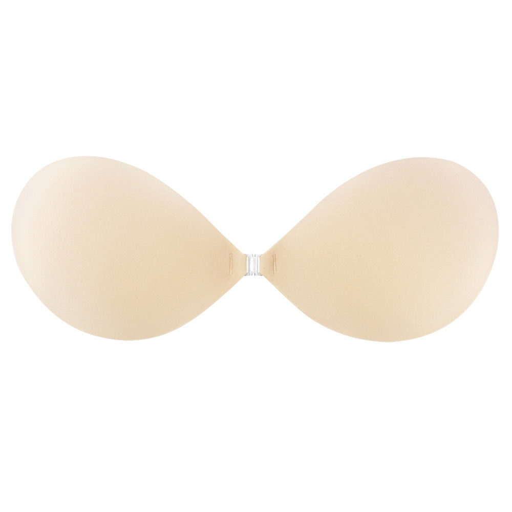 Adhesive Bra Reusable Strapless Self Silicone Push-up Invisible Sticky Bras for Backless Dress