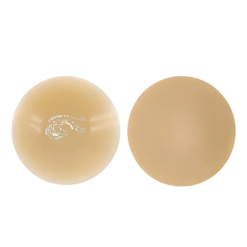 Nipple Cover - Sticky Adhesive Silicone Nipple Pasties - Reusable Pasty Nipple Covers for Women with Travel Box
