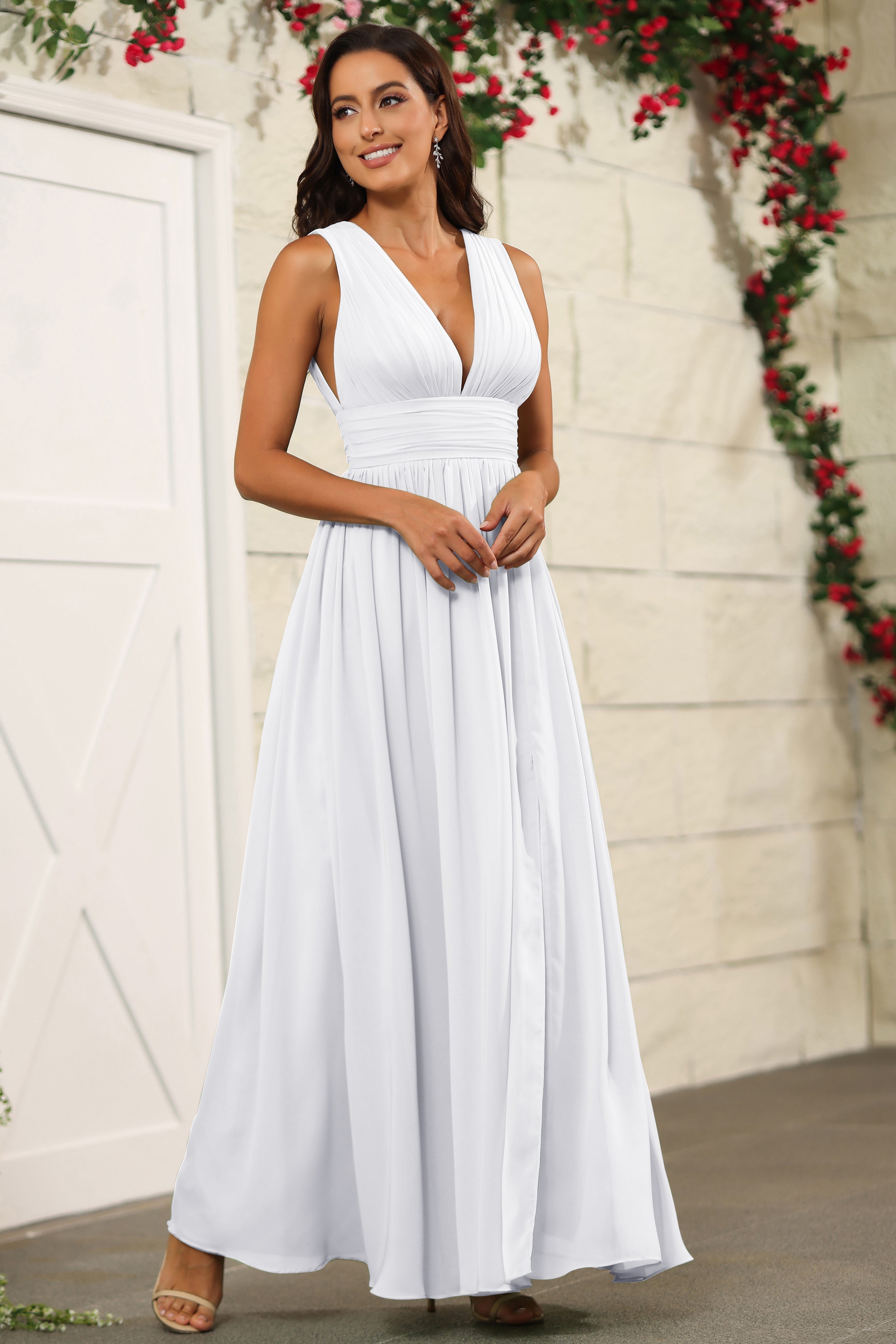 white christmas dresses Leely Women White Chiffon Sheath Maxi Rehearsal Dinner Dress Cut-Out One Shoulder white christmas dresses Leely Women White Chiffon Sheath Maxi Rehearsal Dinner Dress Cut-Out One Shoulder