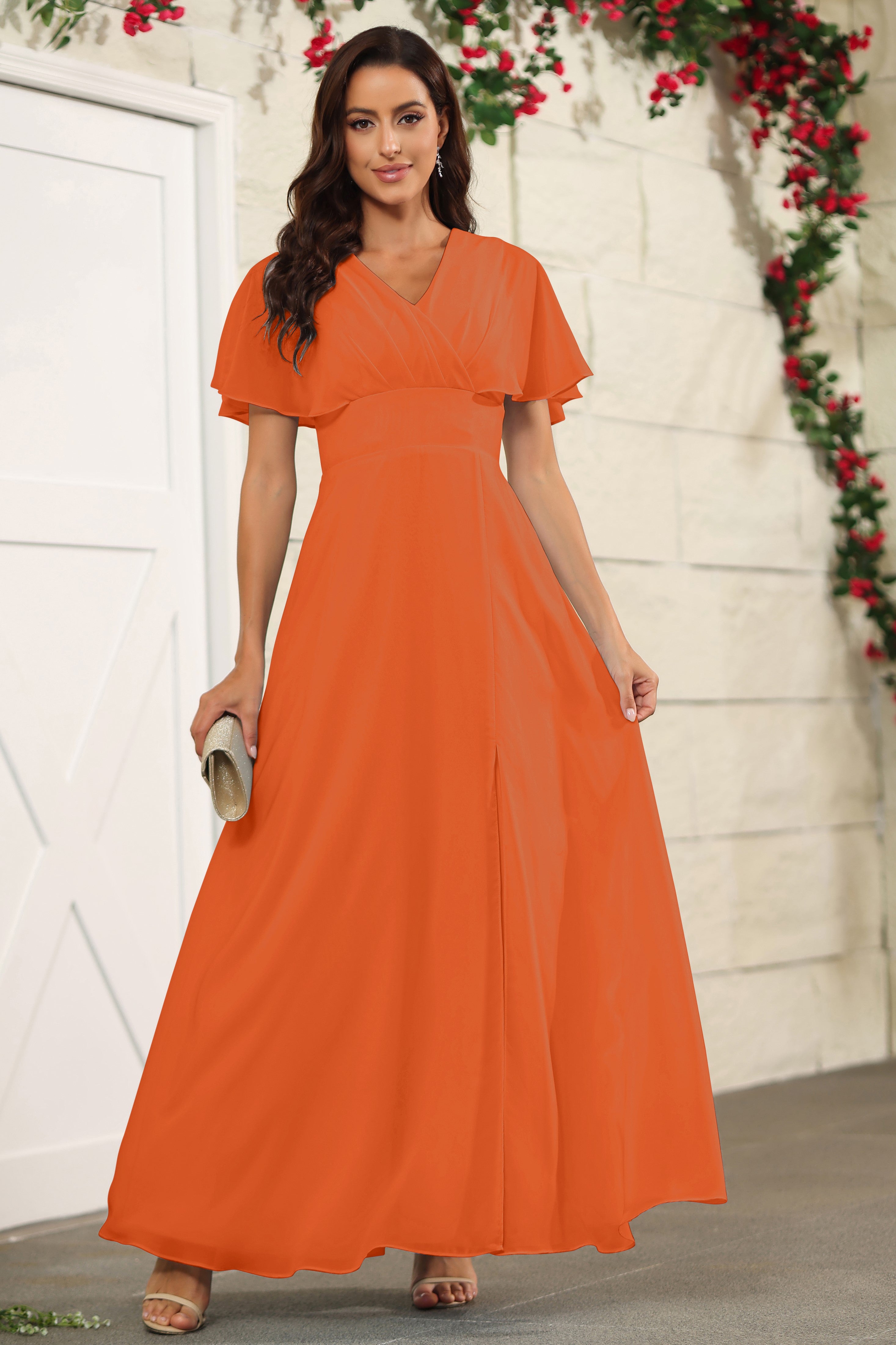 burnt orange short sleeve dress Rust/Burnt Orange French Terry Acid Wash Short Sleeve Dress Kute and Komfi