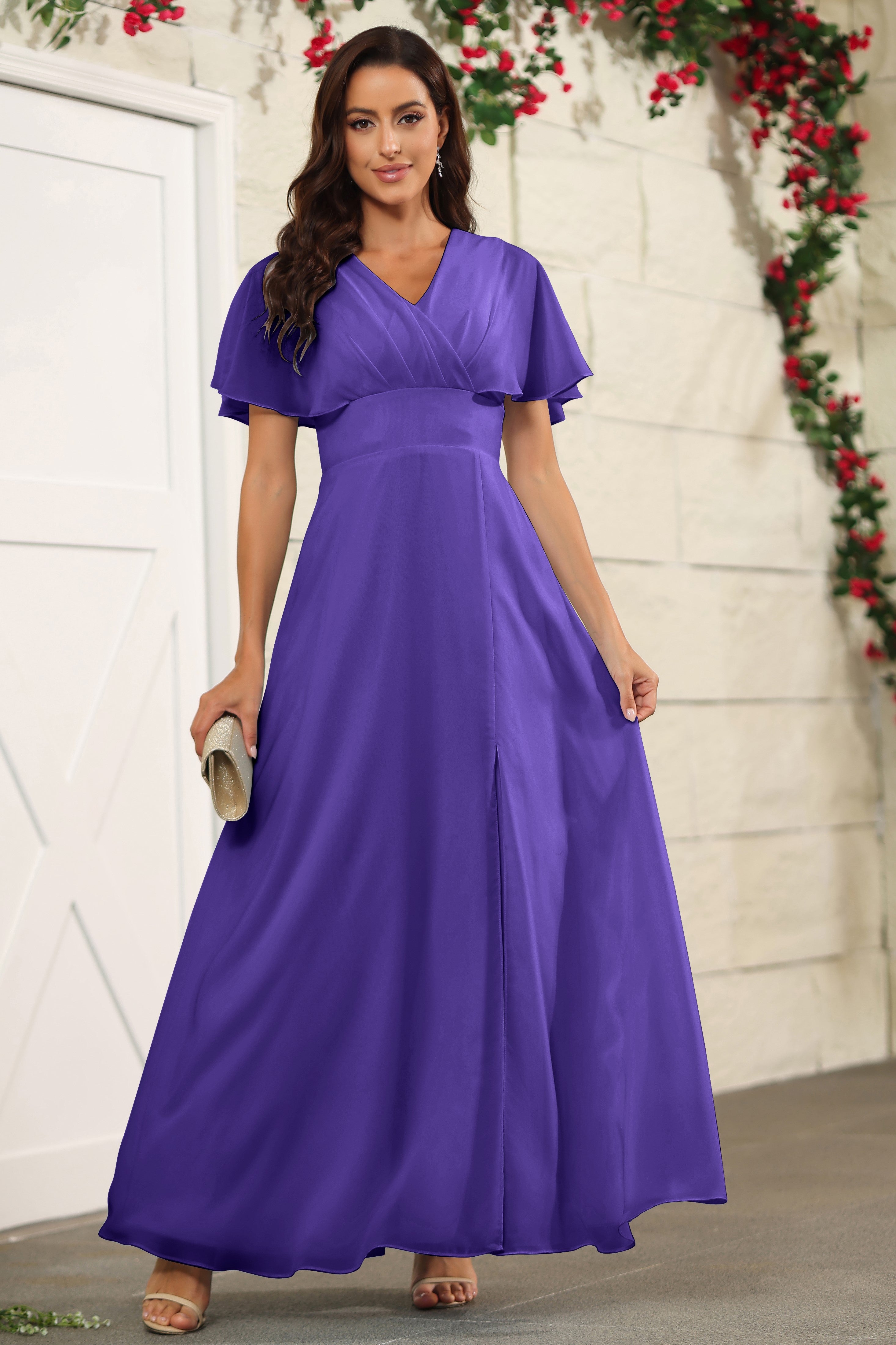 regency chiffon dress Blue Regency Dress: Floral Lace Chiffon Gown