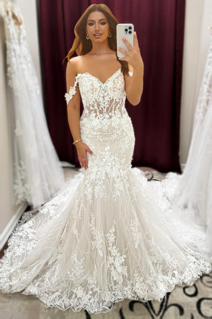 Wedding Dress Lace Mermaid store