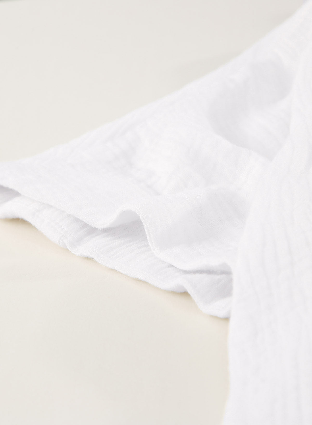 Savaviaswim - White Solid Color Long Sun-proof Cardigan Cover Up