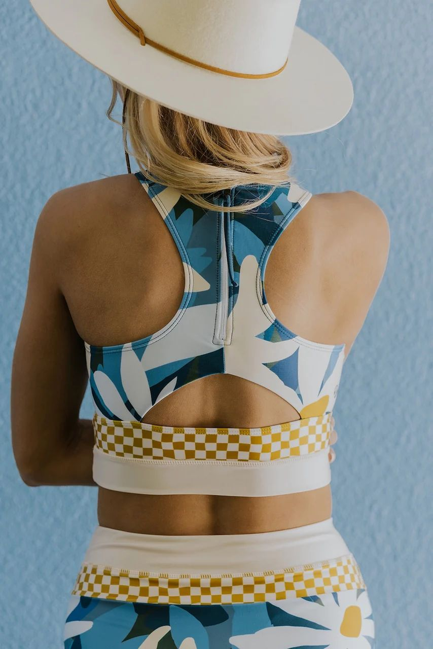 Savaviaswim - Brook side Color block Bikini Set