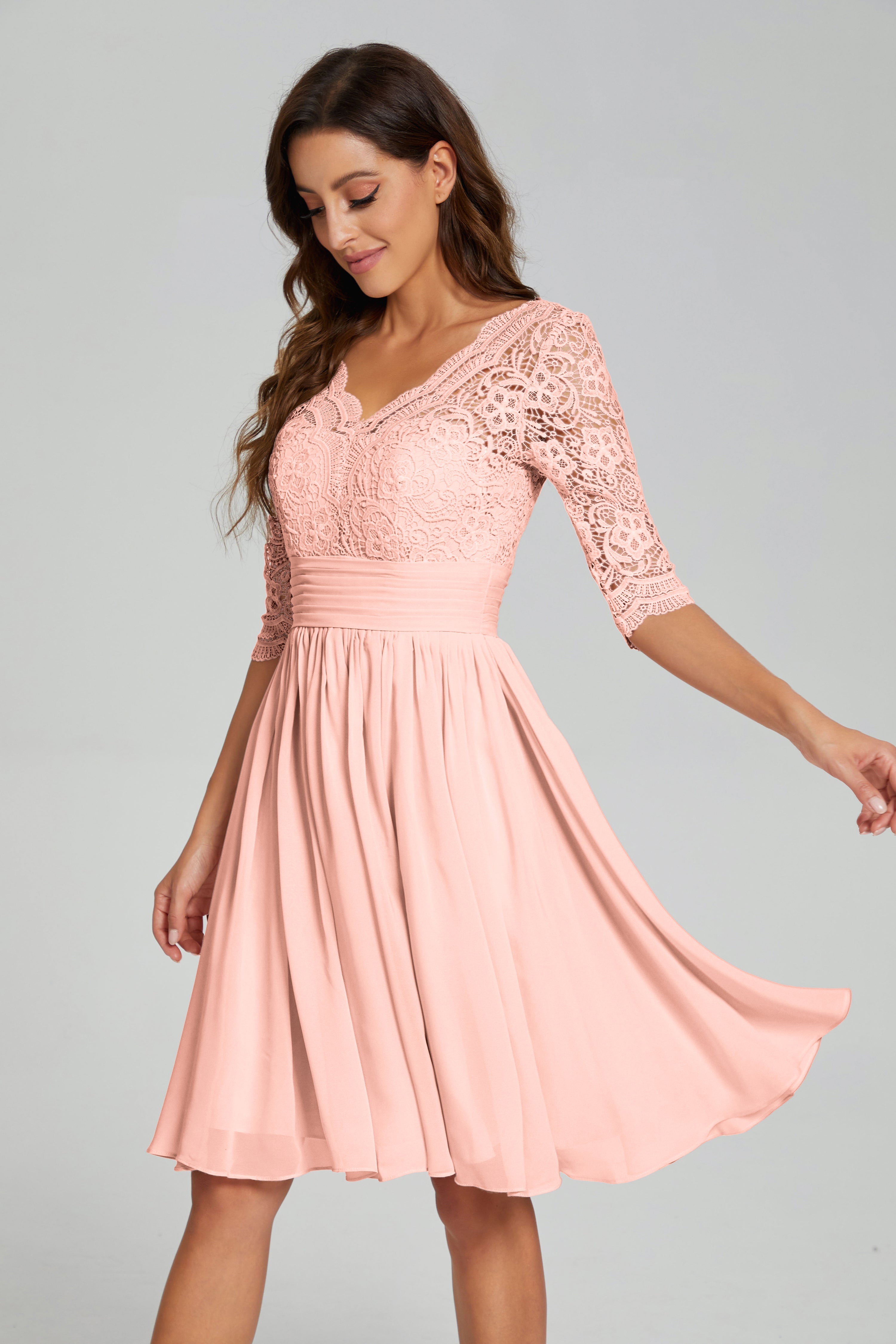Half Sleeve Lace Dress Sheath/Column Bateau Half Sleeve Knee-Length Lace Mother Of The Half Sleeve Lace Dress Sheath/Column Bateau Half Sleeve Knee-Length Lace Mother Of The
