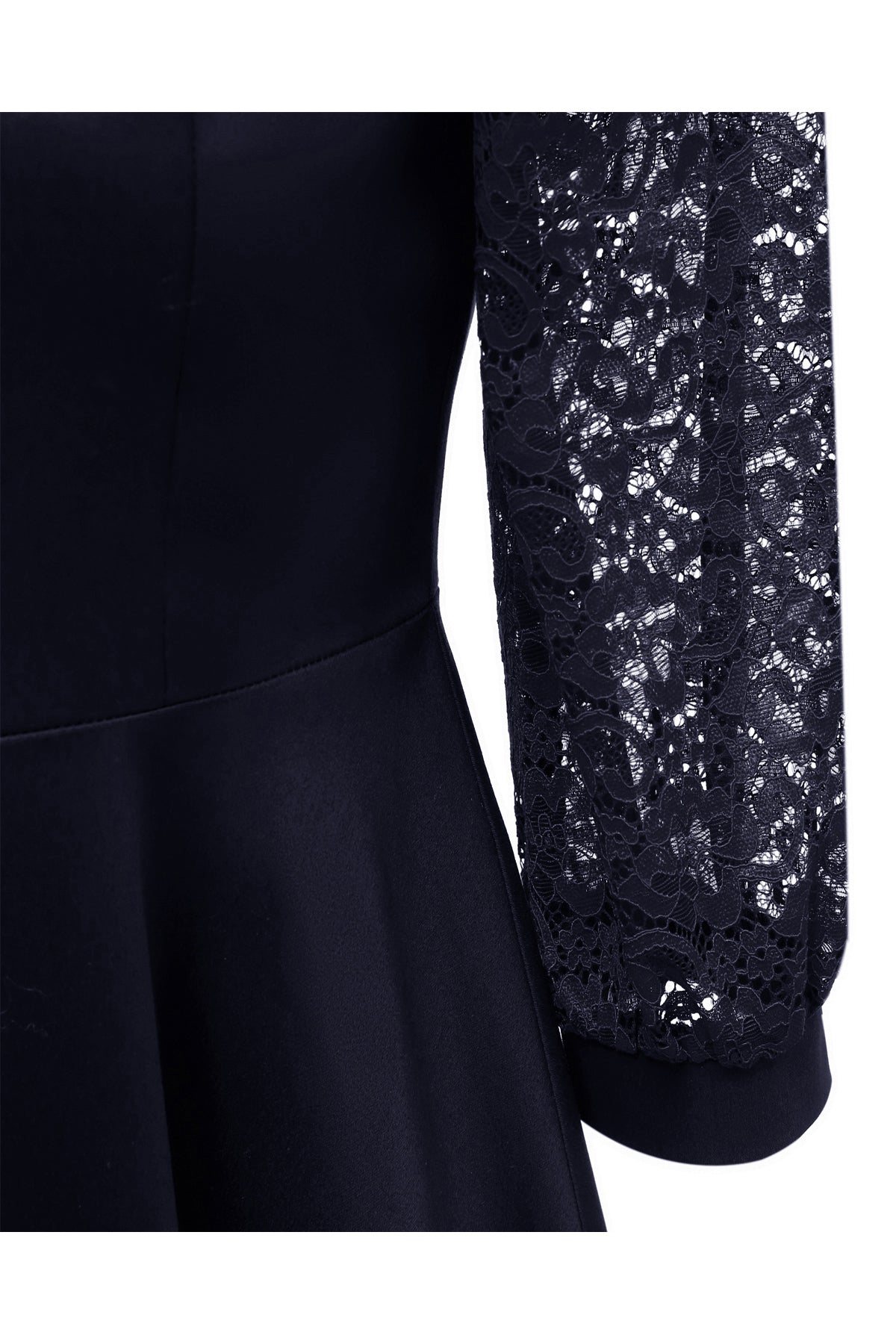 3/4 Sleeve Square Neck Lantern Sleeve Vintage Dresses