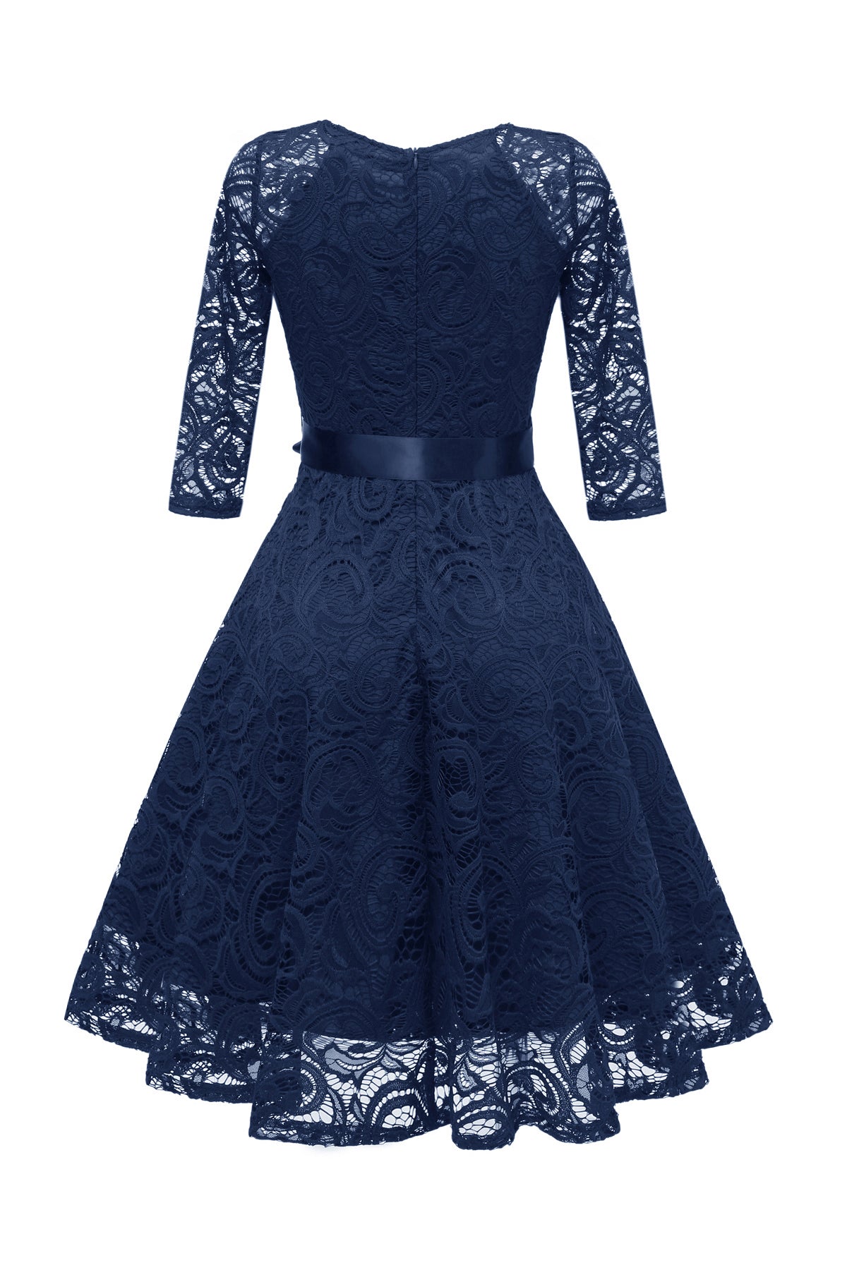 A-line 3/4 Sleeve Sexy Vintage Dresses