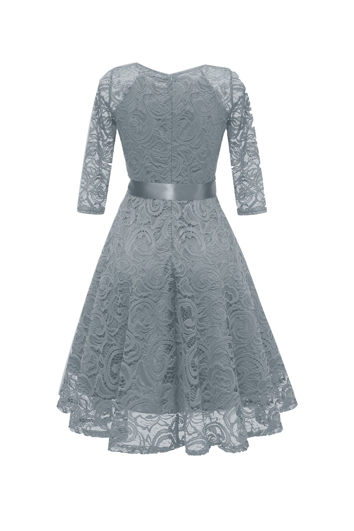 A-line 3/4 Sleeve Sexy Vintage Dresses