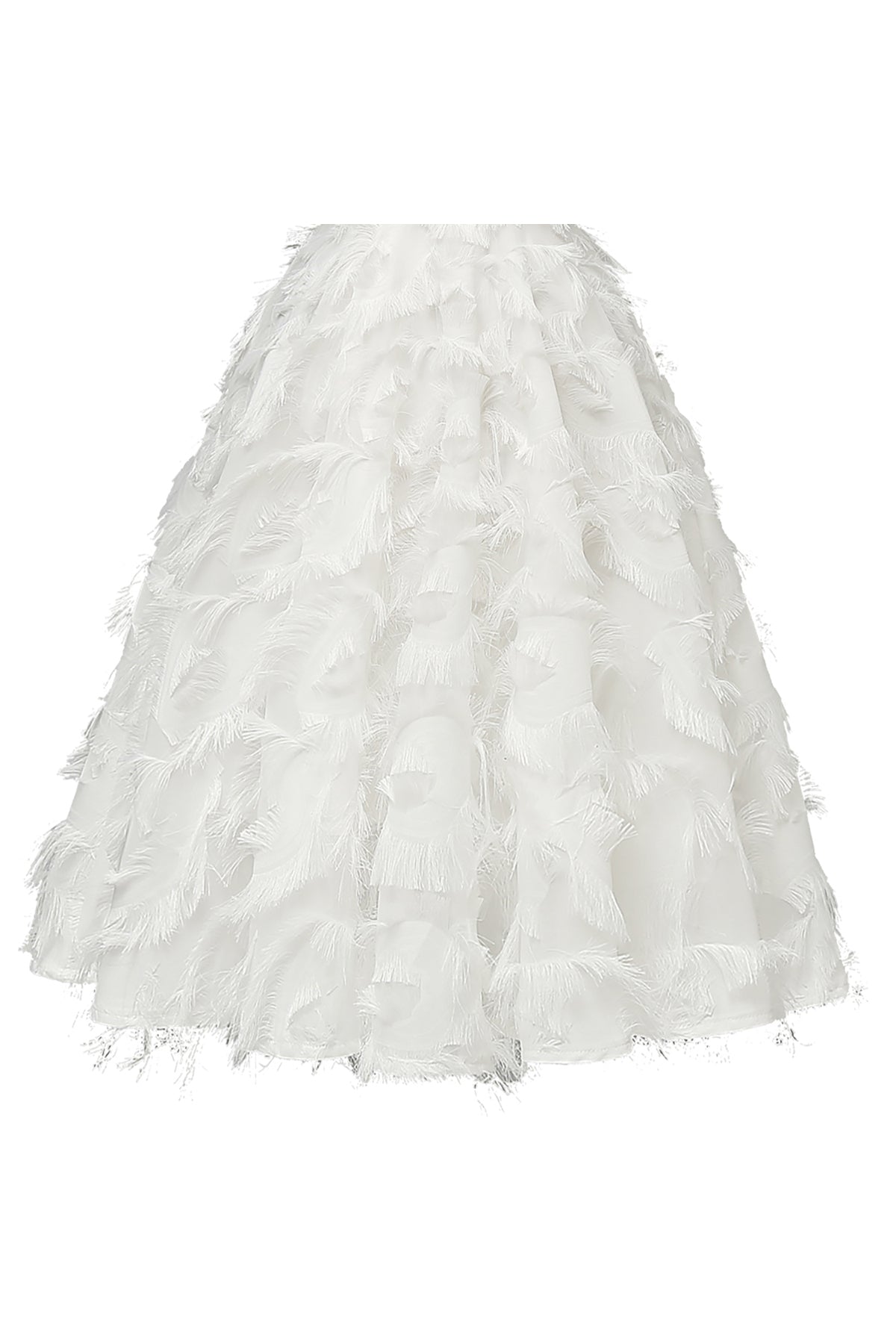 A-line Tassel Halter Vintage Dresses