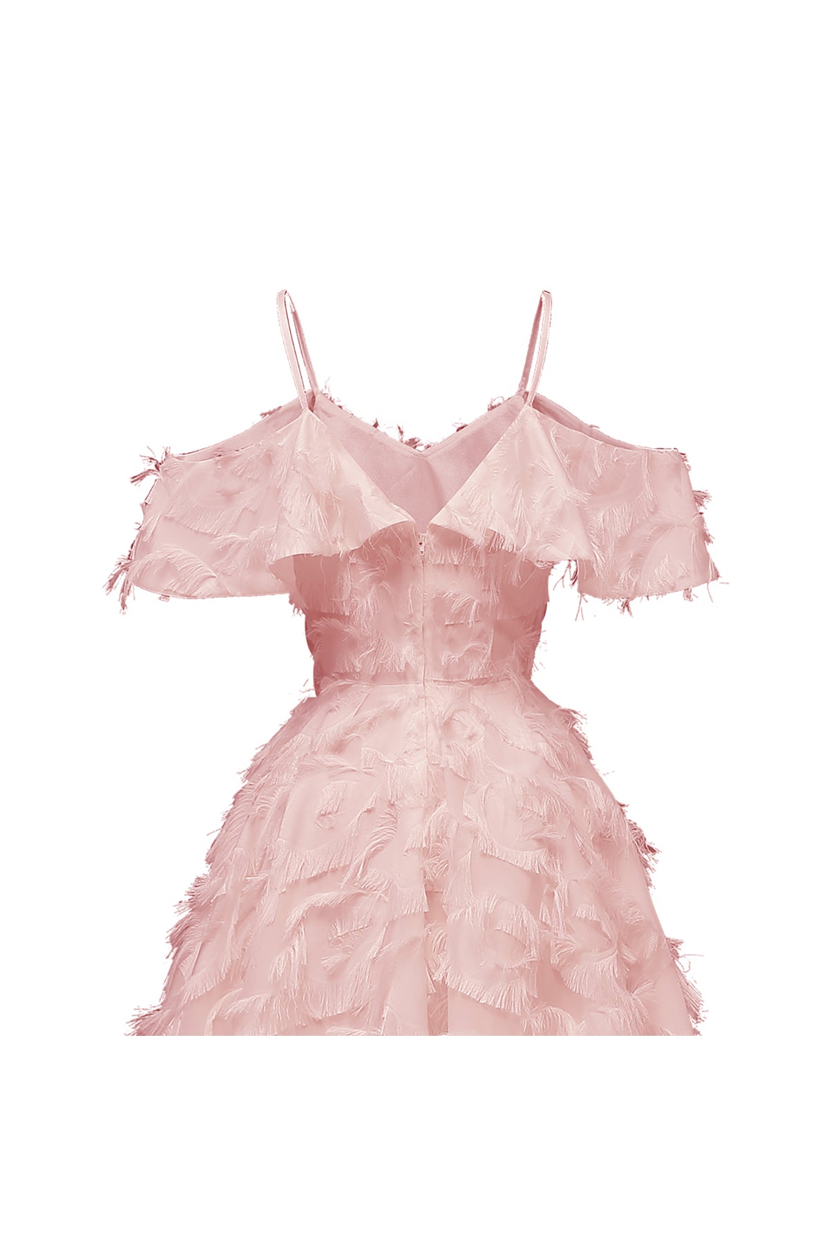 A-line Tassel Spaghetti Straps Vintage Dresses