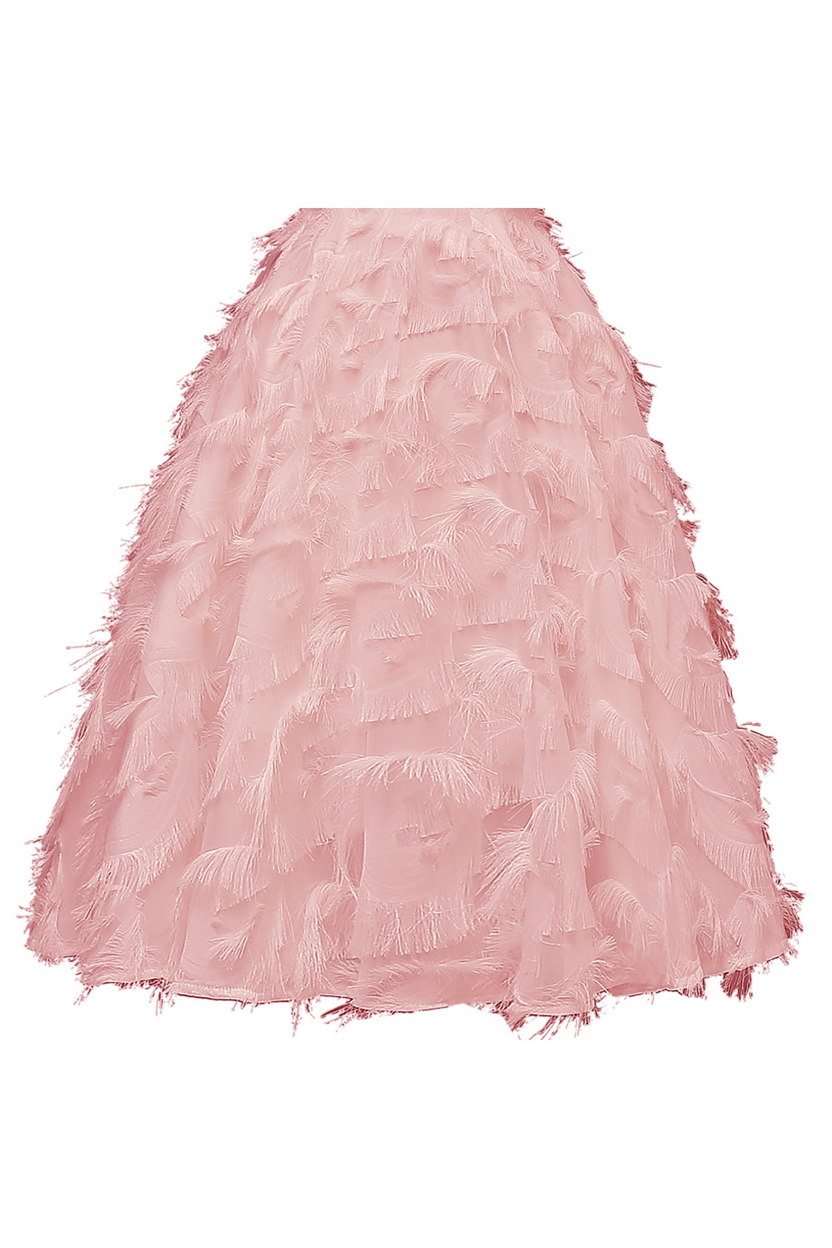 A-line Tassel Spaghetti Straps Vintage Dresses