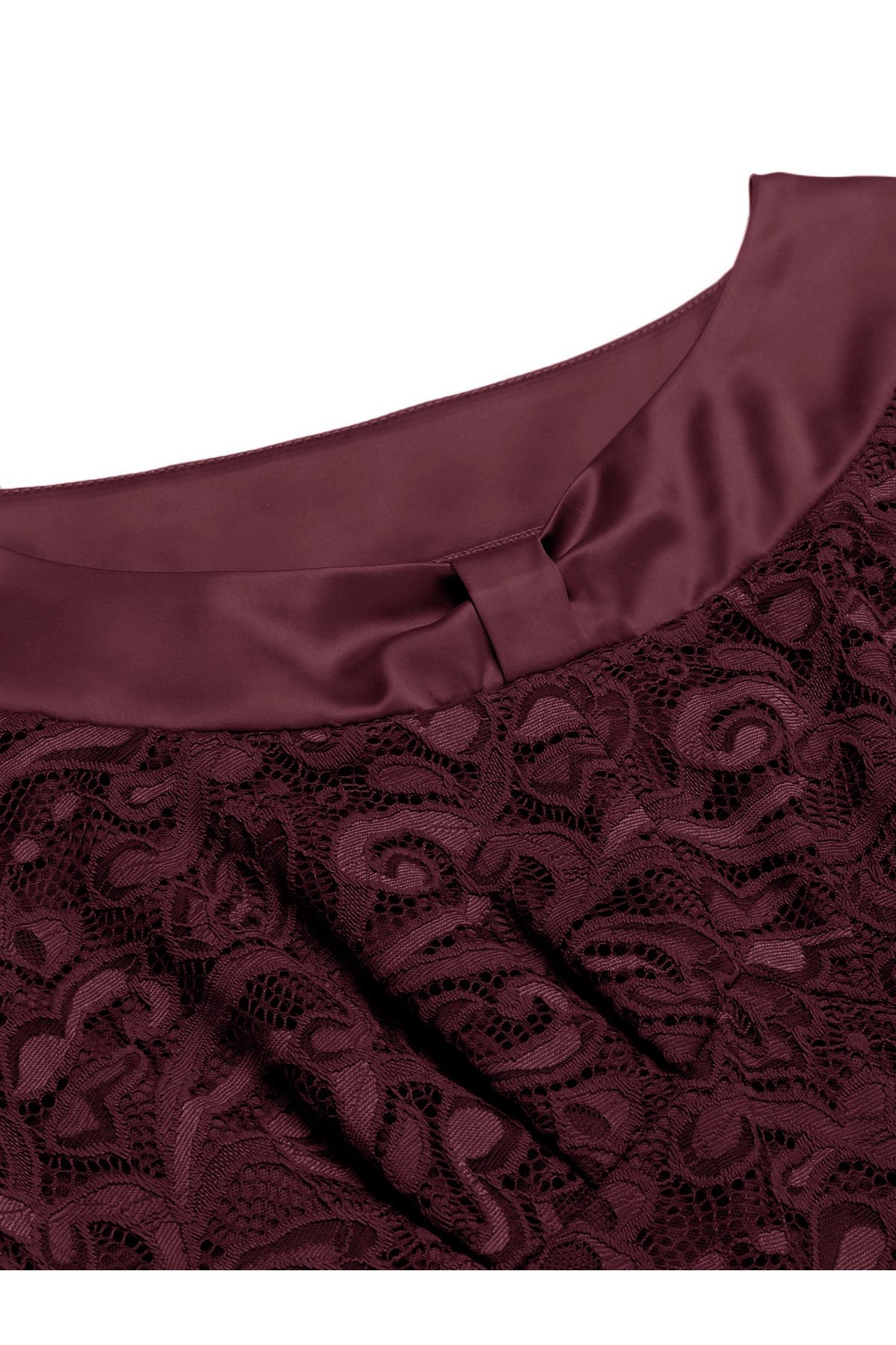 Bateau Tight Waist Short Sleeve Vintage Dresses