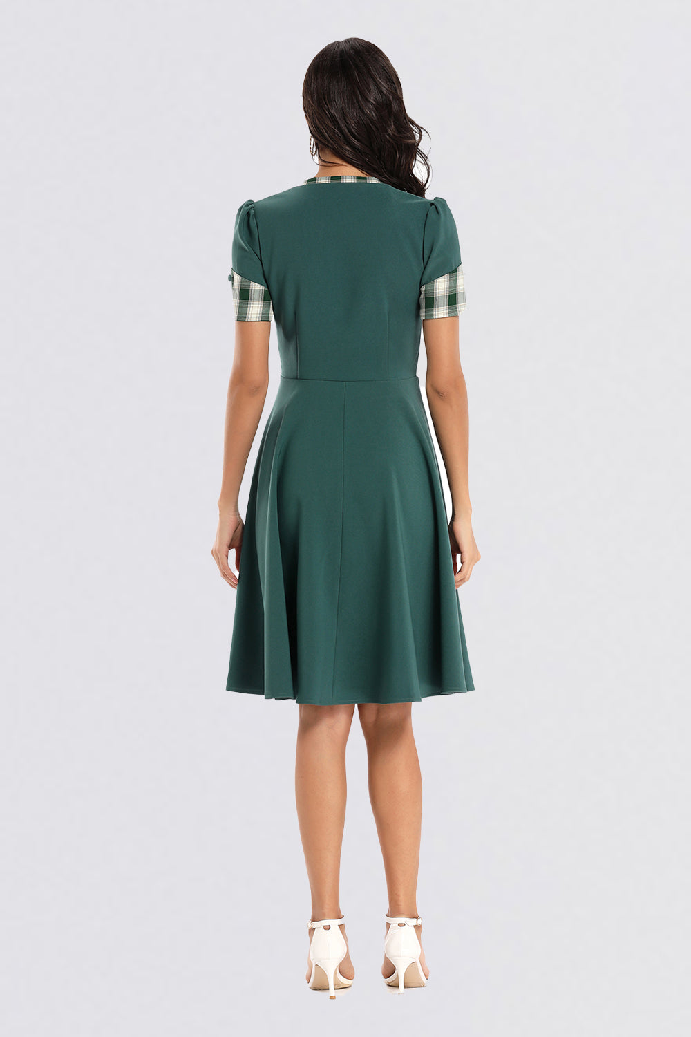 Clash Colors Pleating Elegant Homecoming Dresses