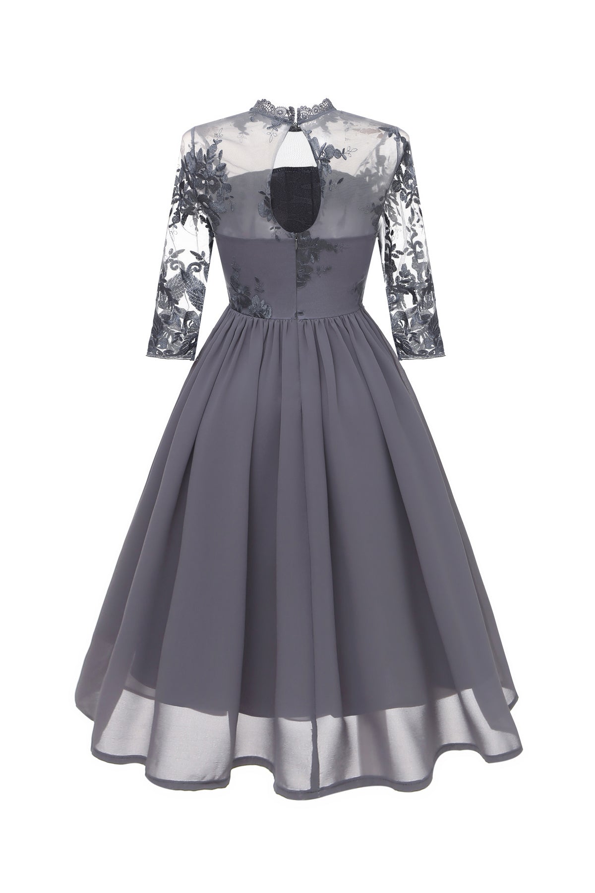 Embroidery Fashion Short Prom Dresses