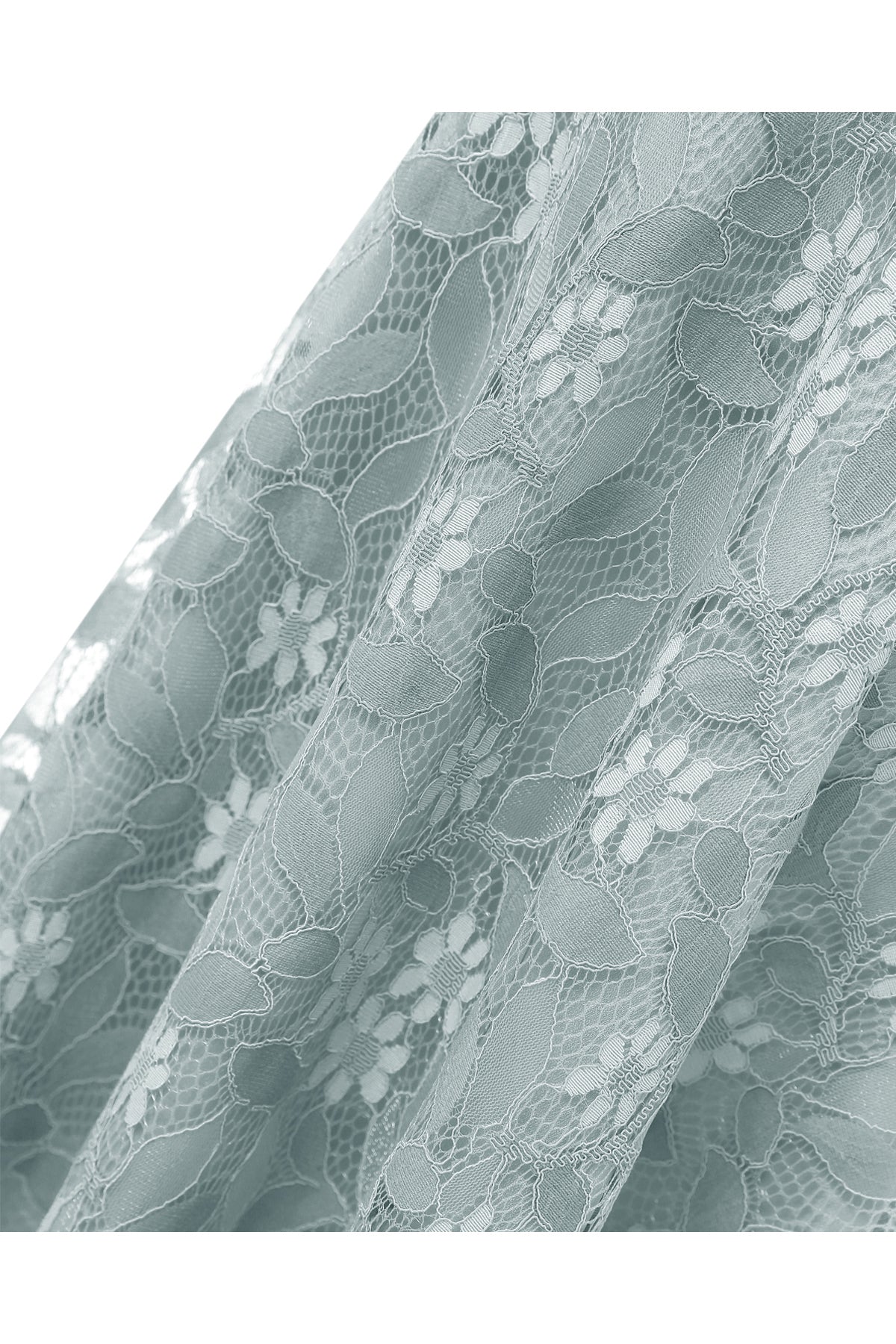 Lace A-line Spaghetti Straps Homecoming Dresses
