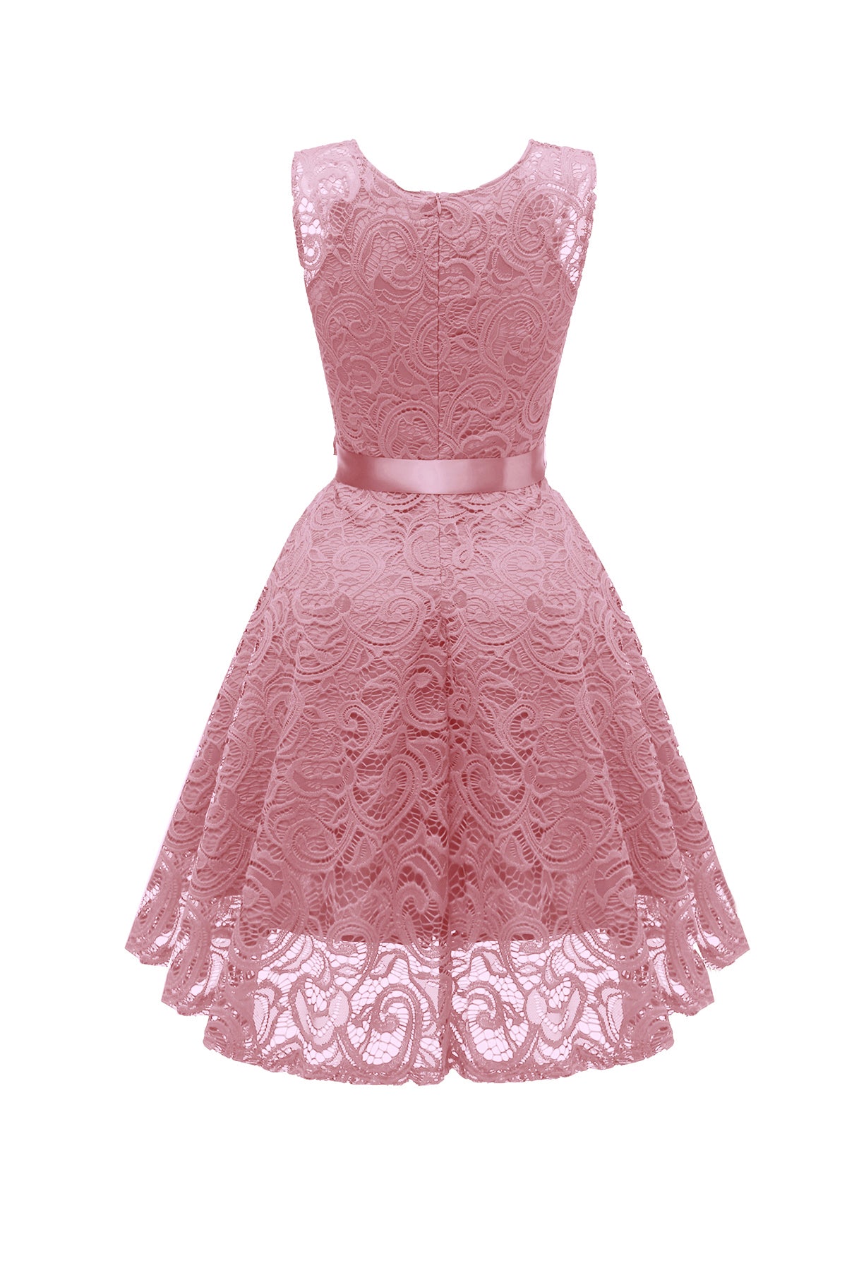 Lace A-line V-neck Vintage Dresses