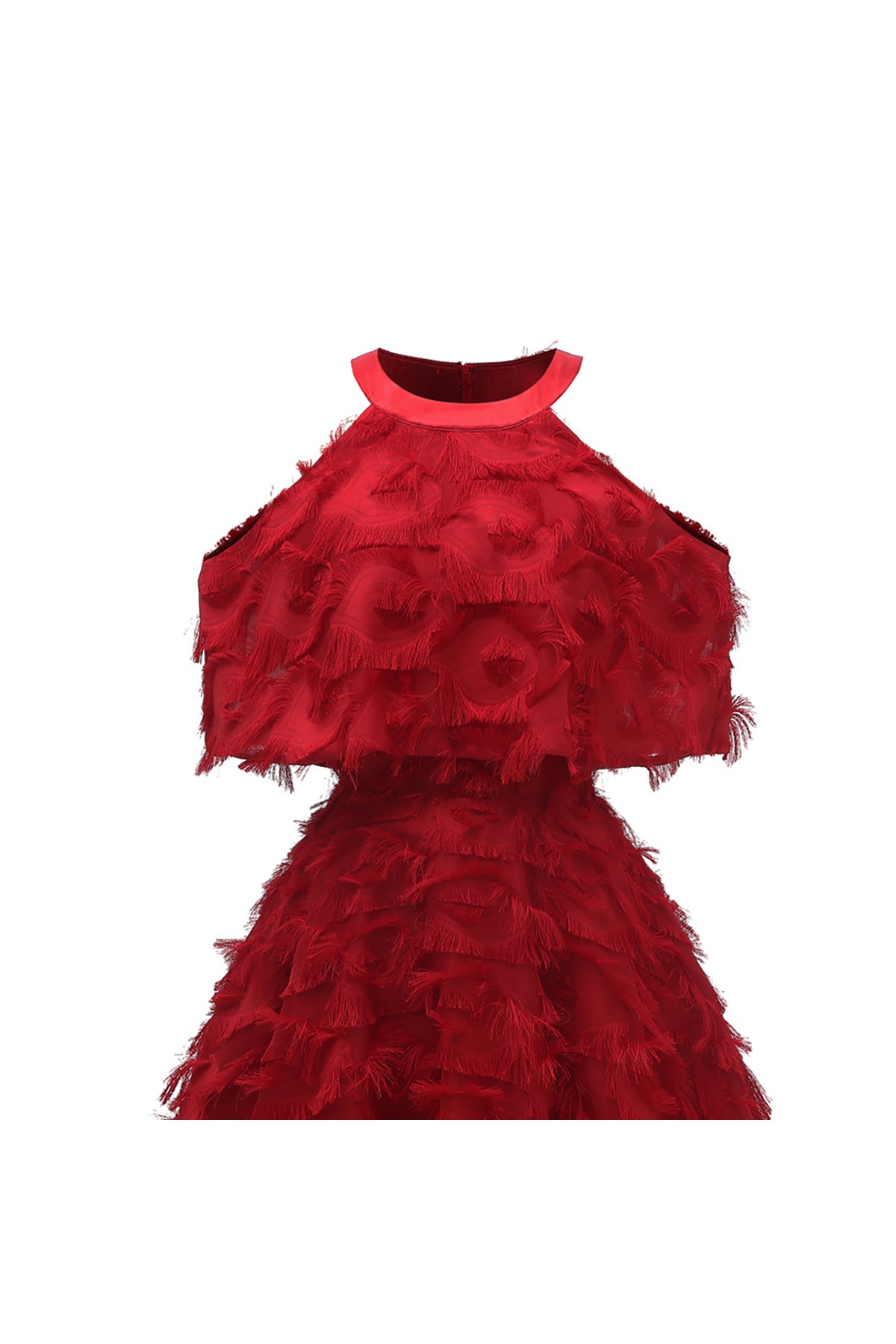 Short Sleeve Halter Noble Homecoming Dresses
