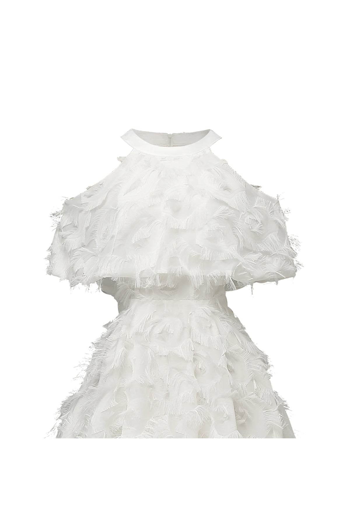 Short Sleeve Halter Noble Homecoming Dresses