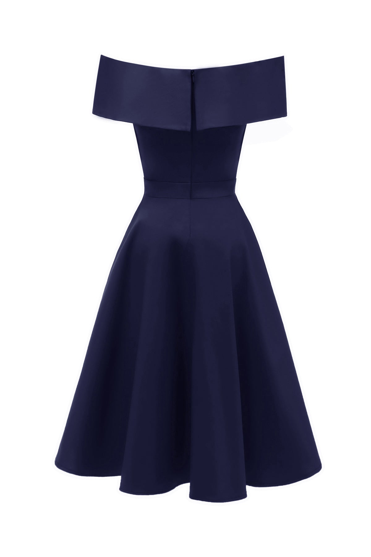 Off the Shoulder A-line Cotton Vintage Dresses