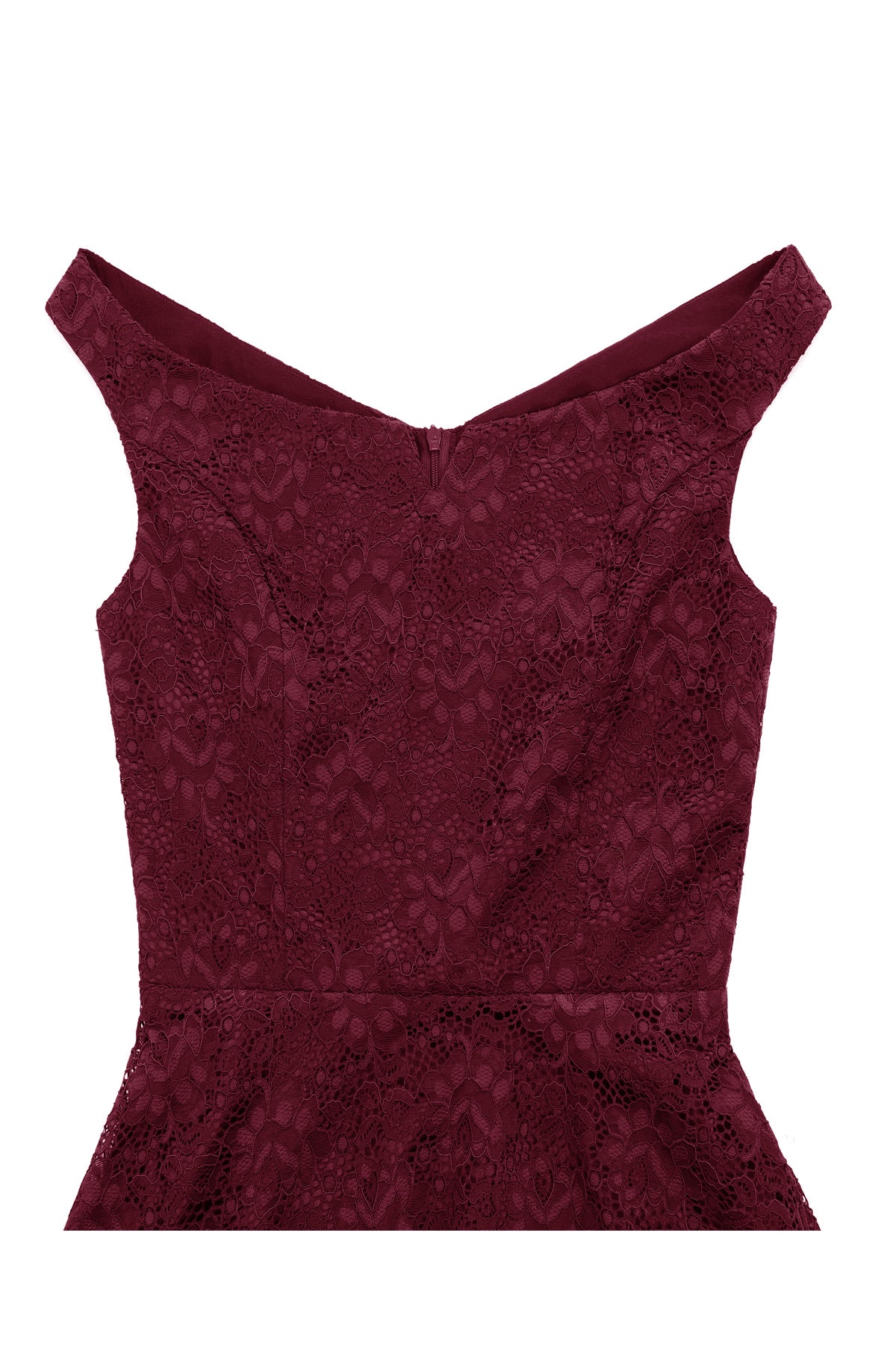 Off the Shoulder A-line Zipper Vintage Dresses