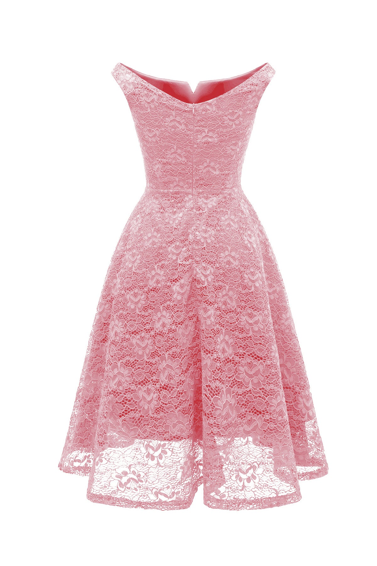 Off the Shoulder A-line Zipper Vintage Dresses