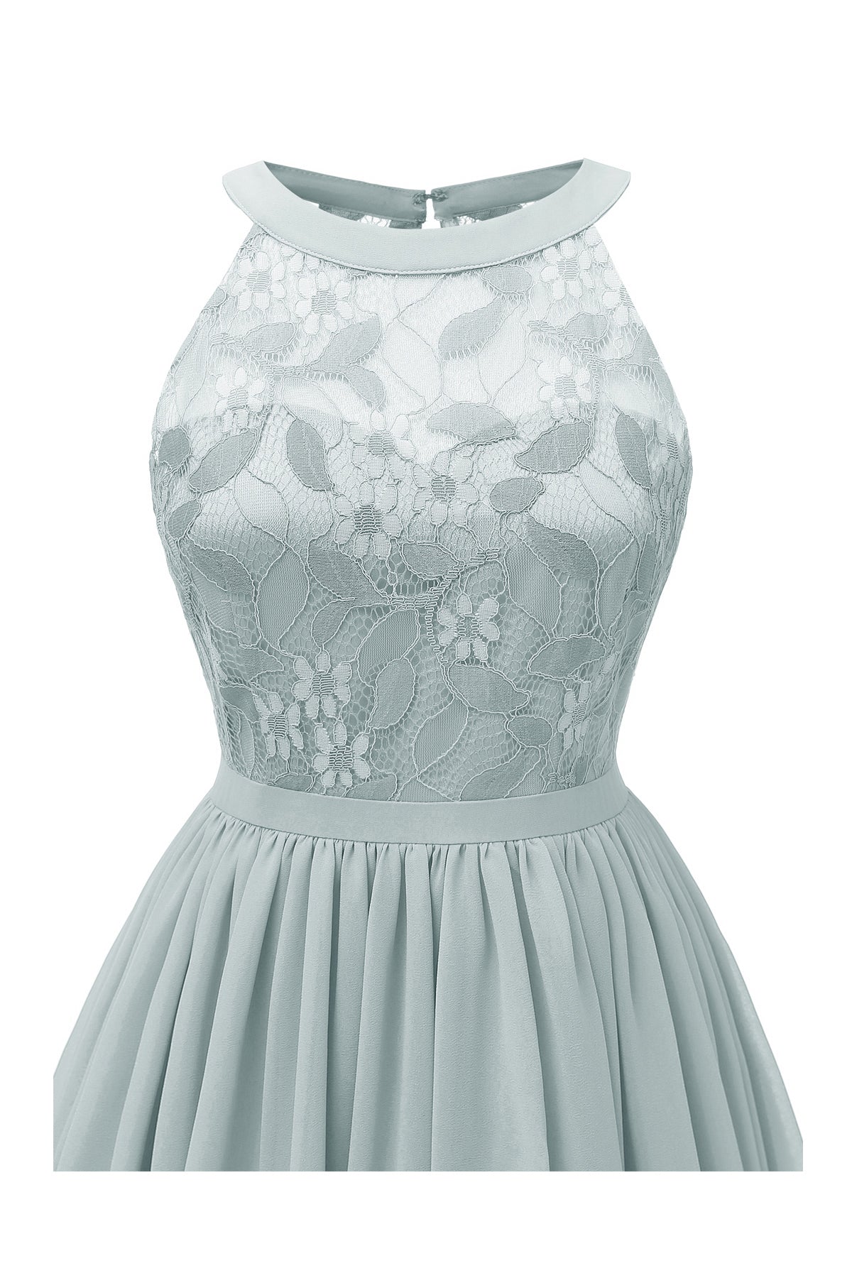 Open Back Halter Sleeveless Vintage Dresses