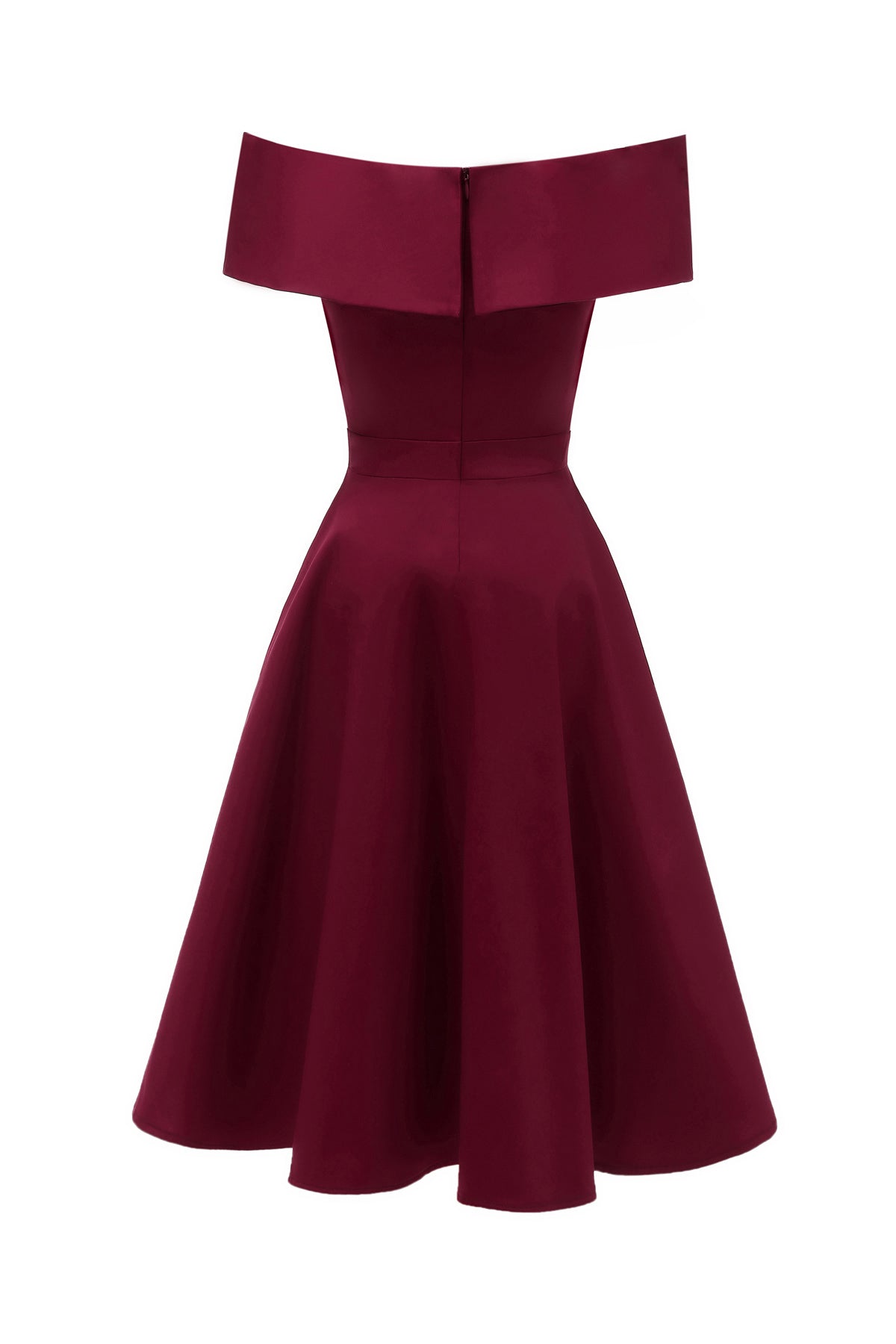 Sleeveless Cotton Off the Shoulder Homecoming Dresses