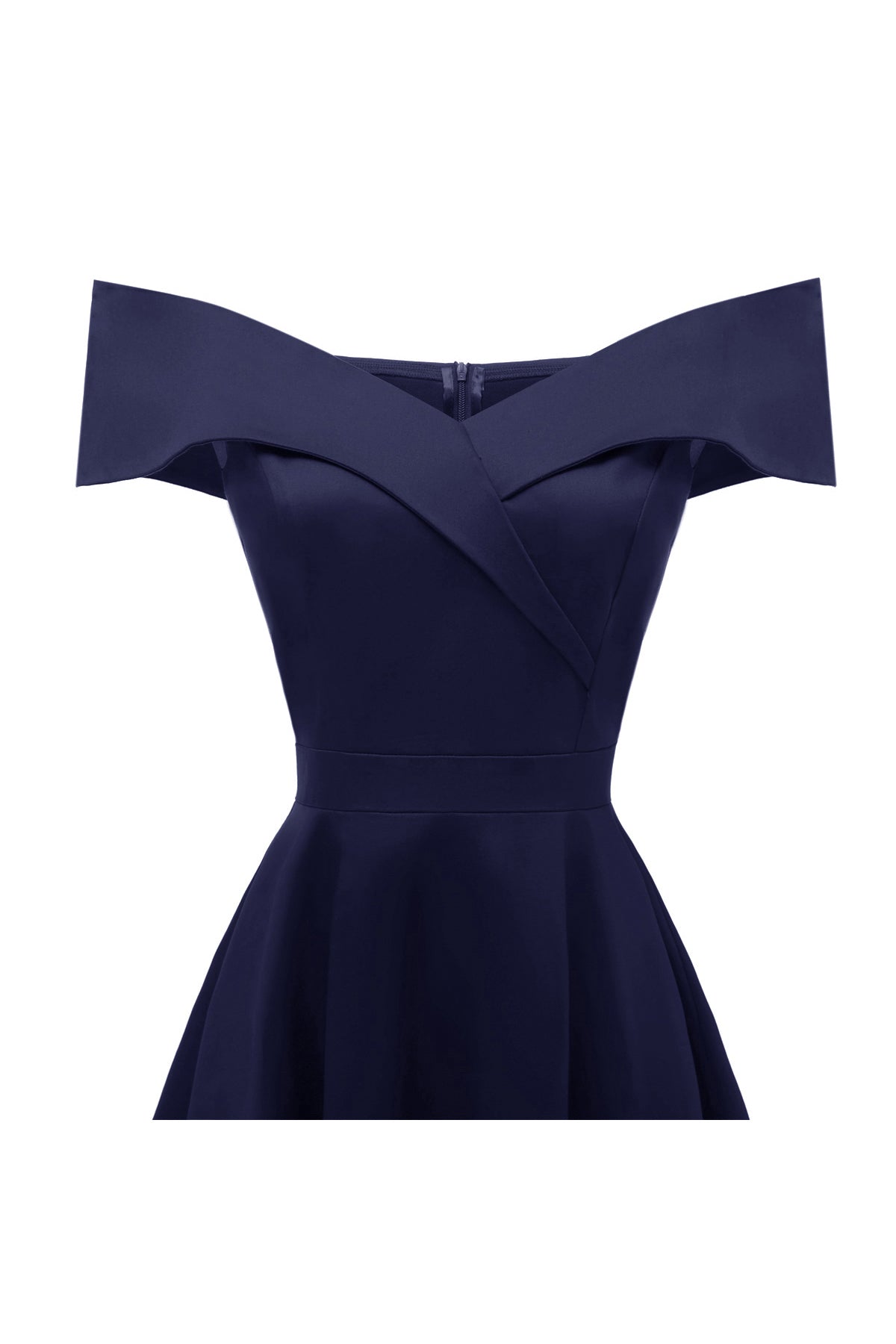 Sleeveless Cotton Off the Shoulder Homecoming Dresses