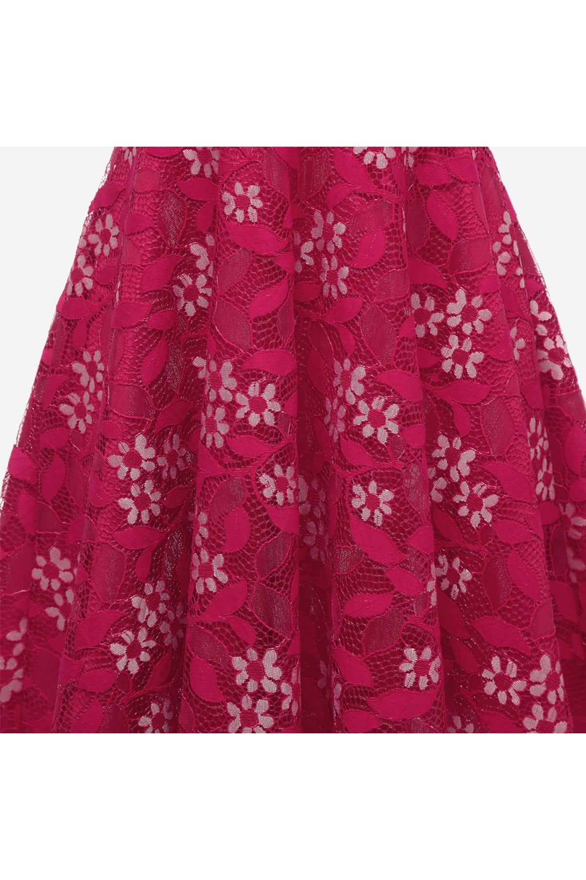 Sleeveless Spaghetti Straps V-back Vintage Dresses