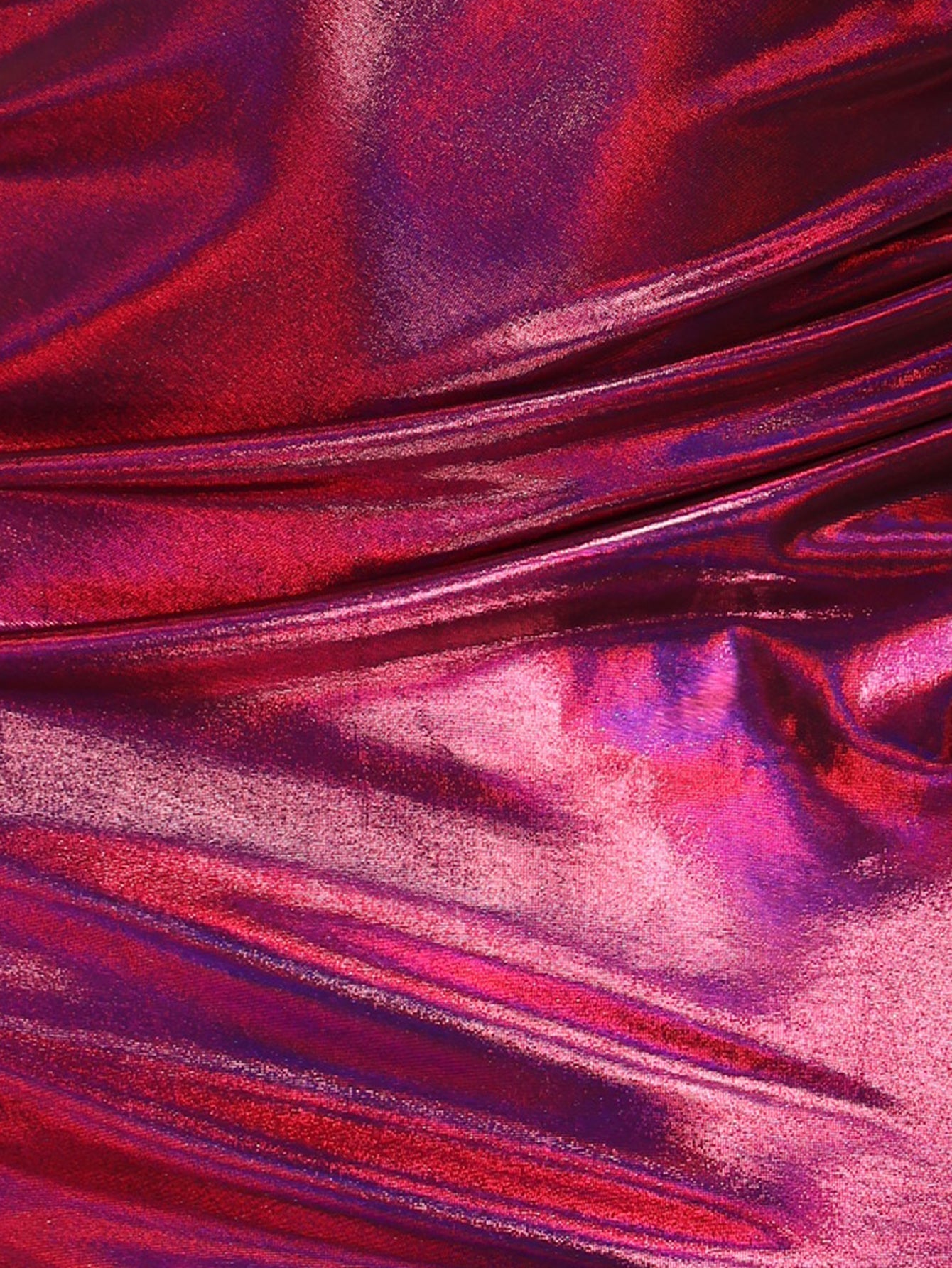 Deep V-Neck Mermaid Long Prom Dress With Split - Burgundy