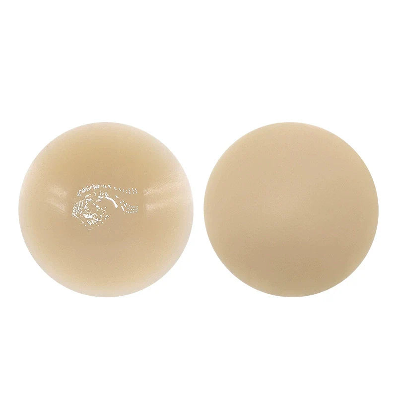Nipple Cover - Sticky Adhesive Silicone Nipple Pasties - Reusable Pasty Nipple Covers for Women with Travel Box