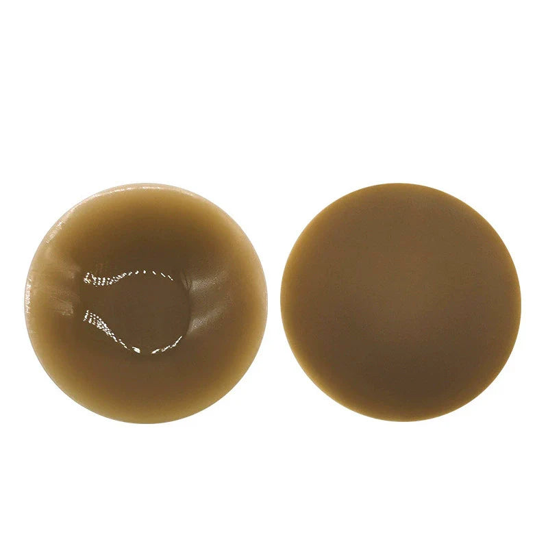 Nipple Cover - Sticky Adhesive Silicone Nipple Pasties - Reusable Pasty Nipple Covers for Women with Travel Box