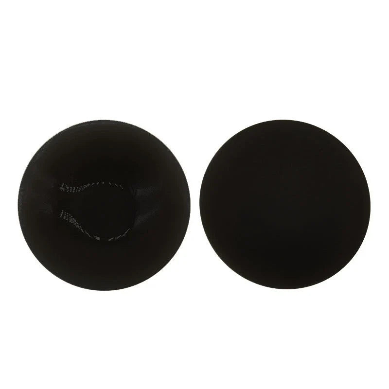 Nipple Cover - Sticky Adhesive Silicone Nipple Pasties - Reusable Pasty Nipple Covers for Women with Travel Box