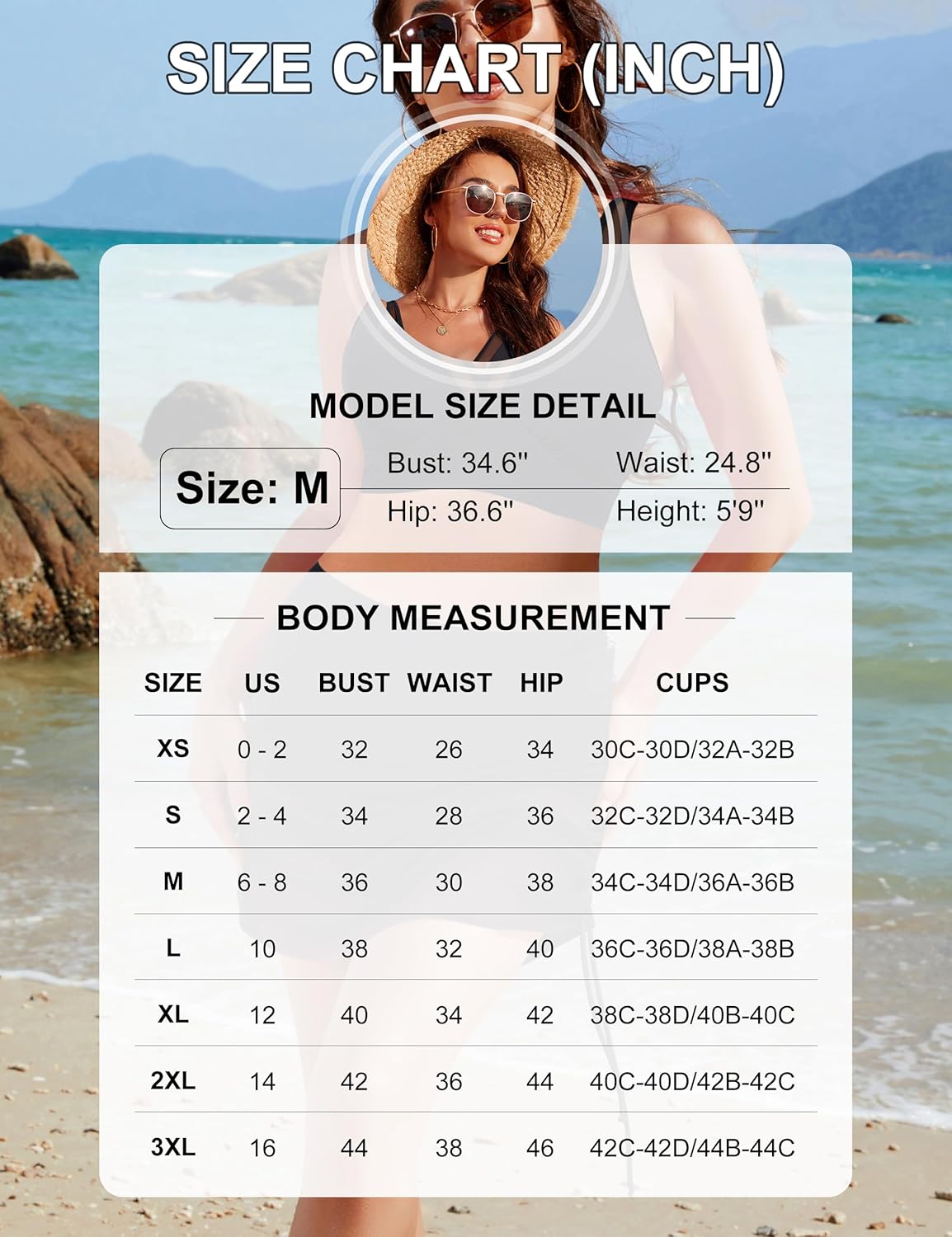 Savaviaswim - Womens Swim Skirt High Waisted Bikini Sets Tummy Control Swimsuits Mesh Sarong Wraps Bathing Suits