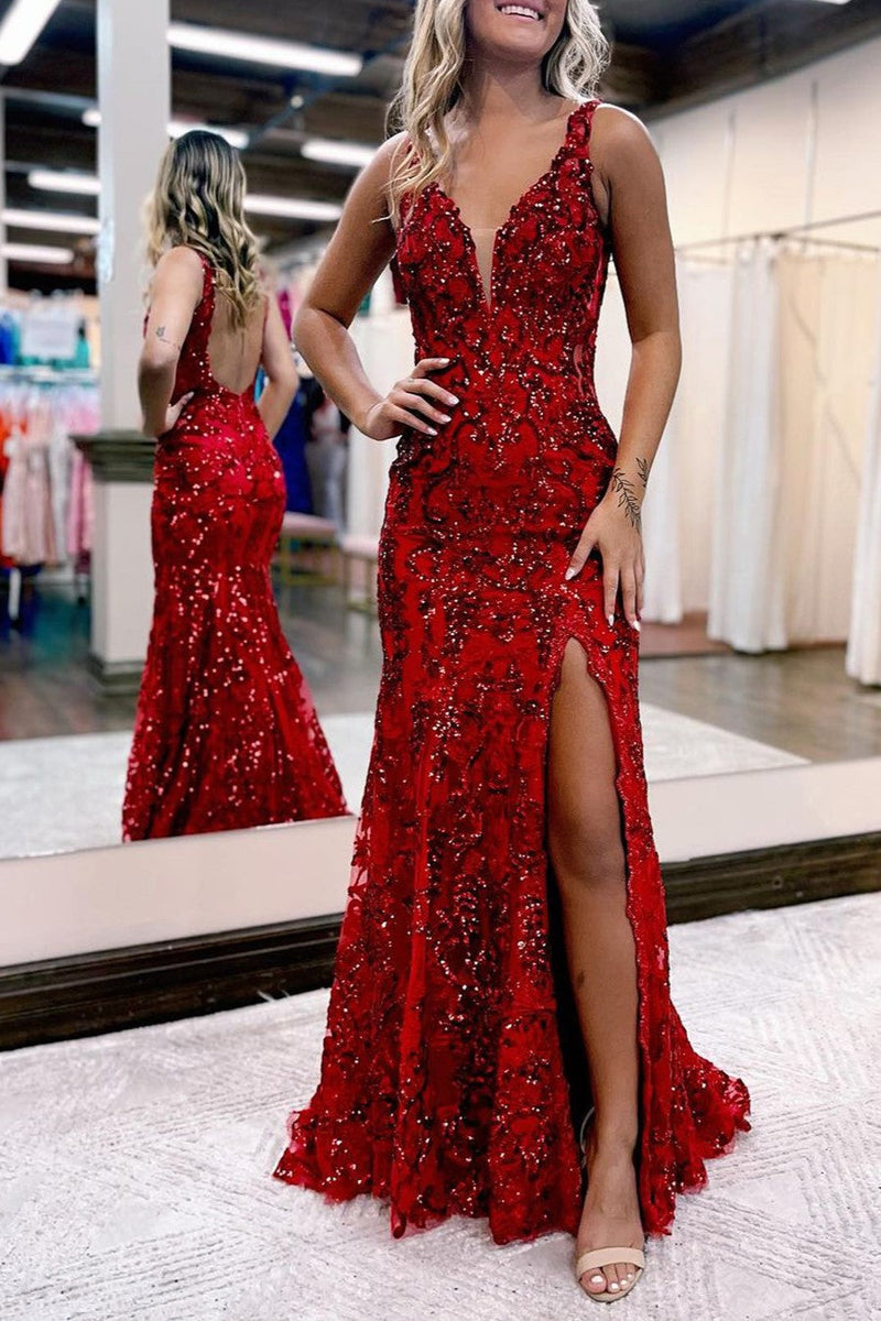 Red David's Bridal 2019 Prom Dresses Red David Bridal Prom Dress