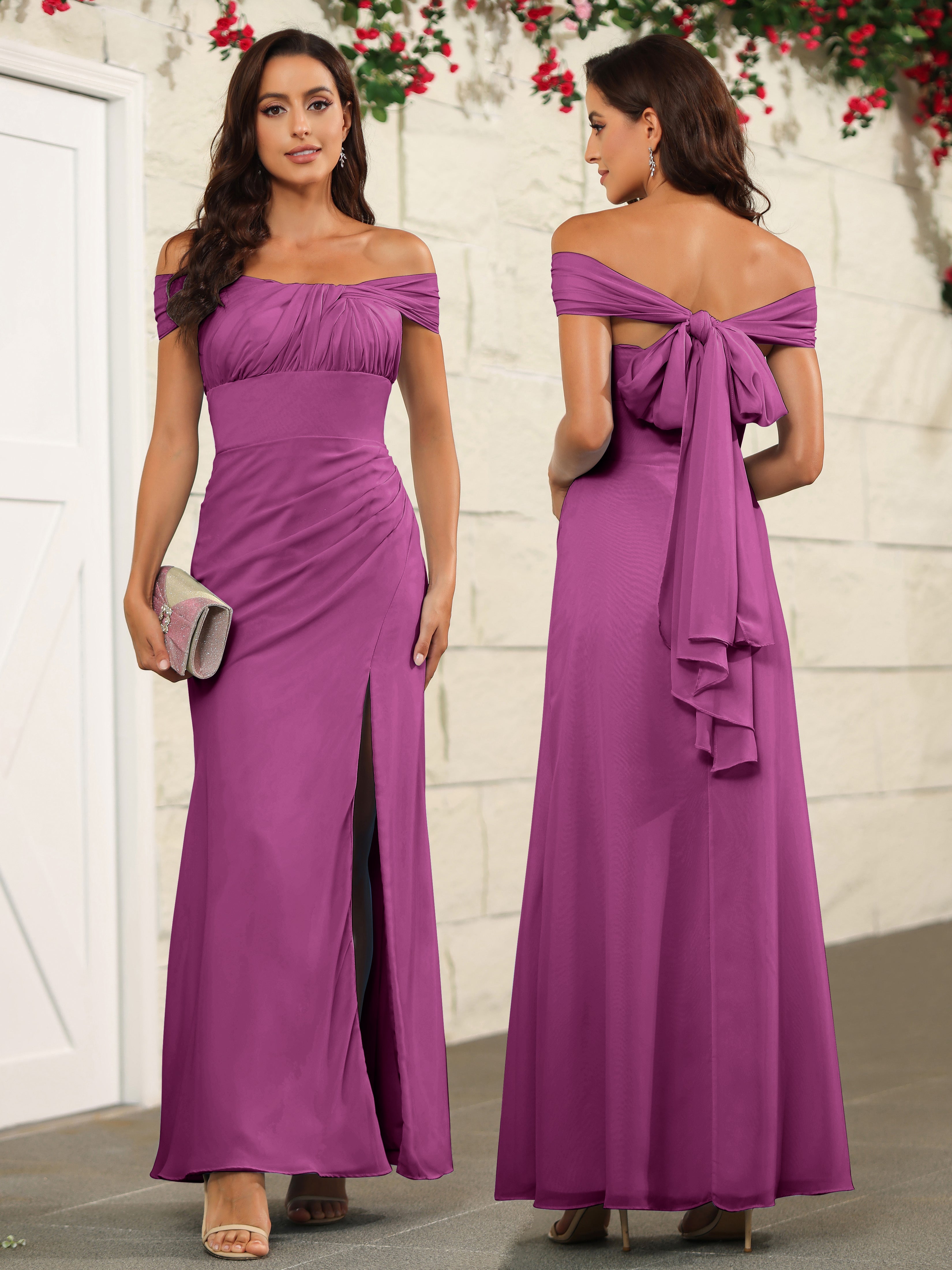 Orchid bridesmaid dresses online