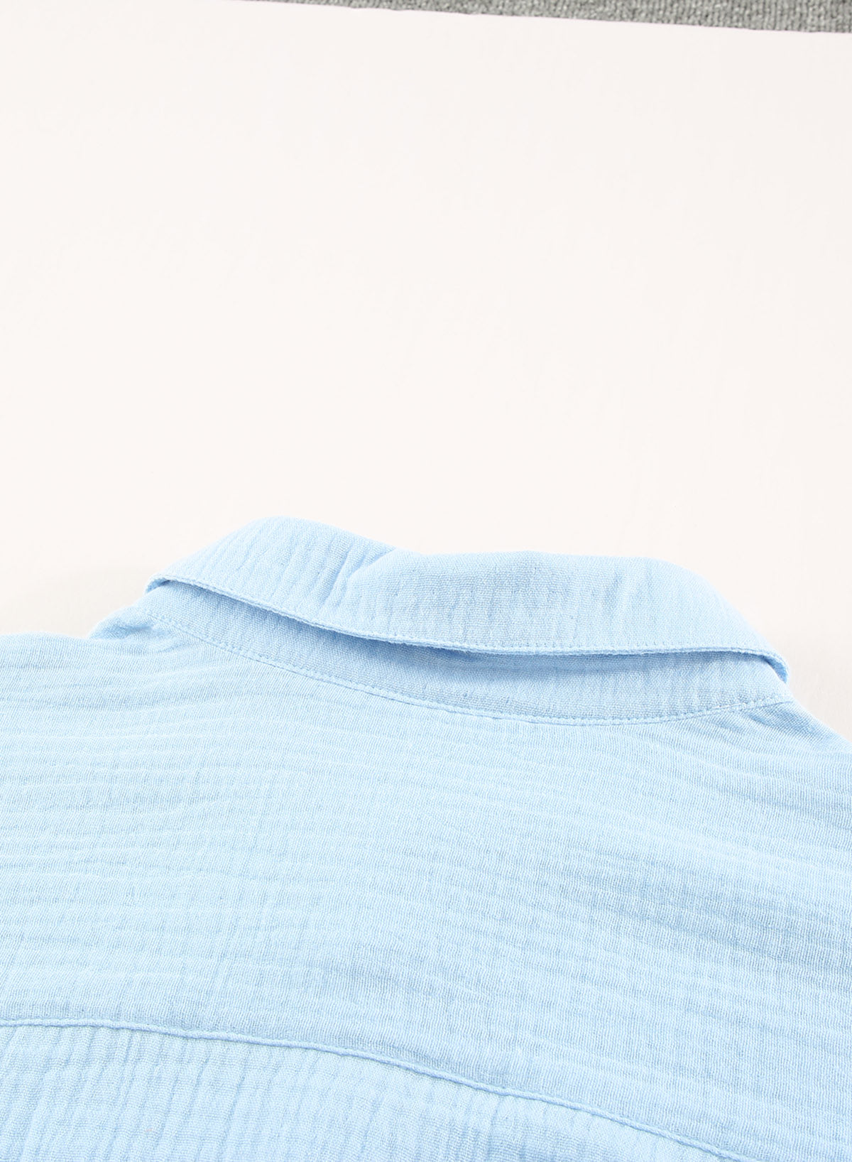 Savaviaswim - White Solid Color Long Sun-proof Cardigan Cover Up