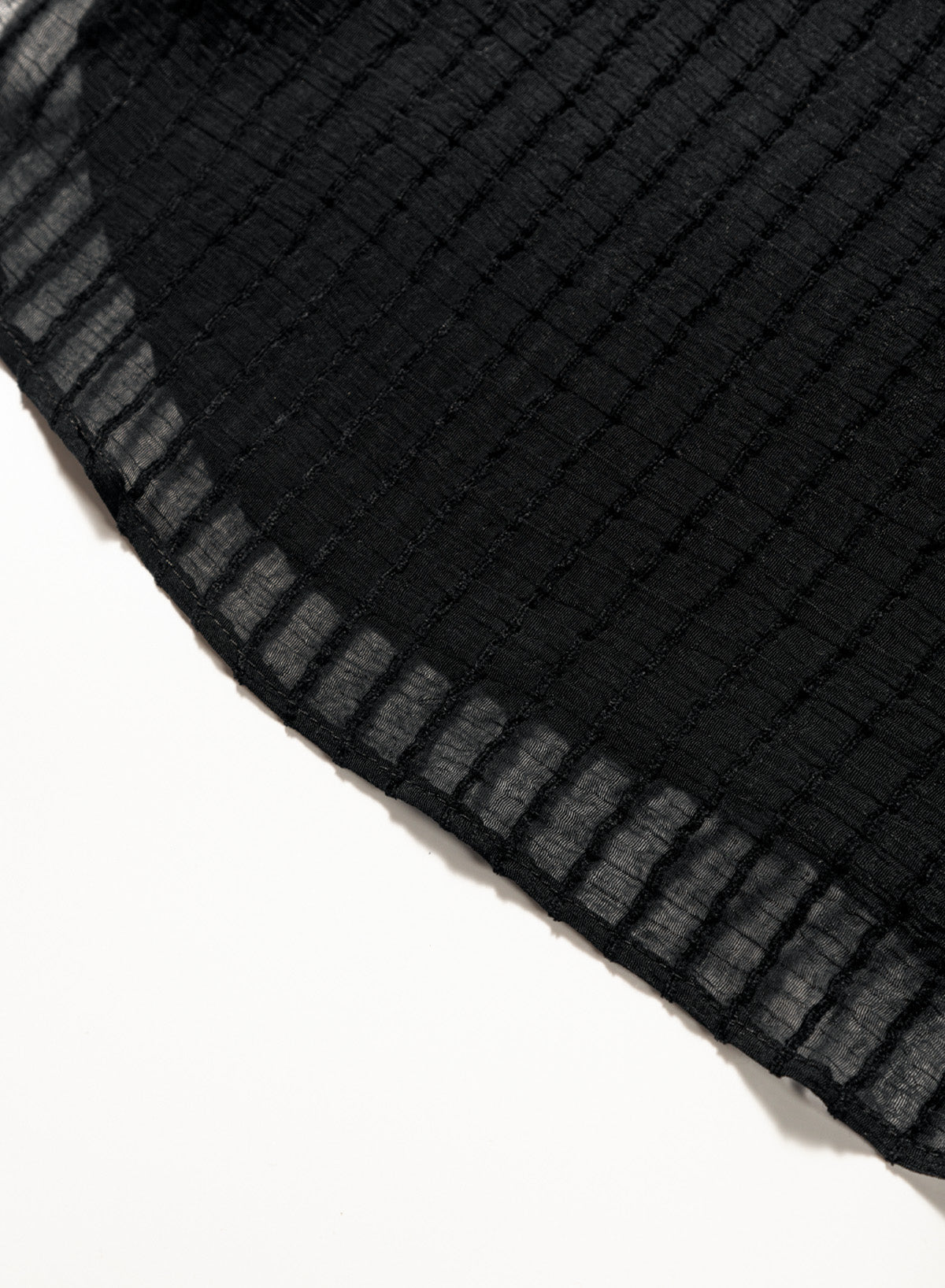 Savaviaswim - Black Solid Color Tie Sun-proof Belt Sexy V Neck Cover Up