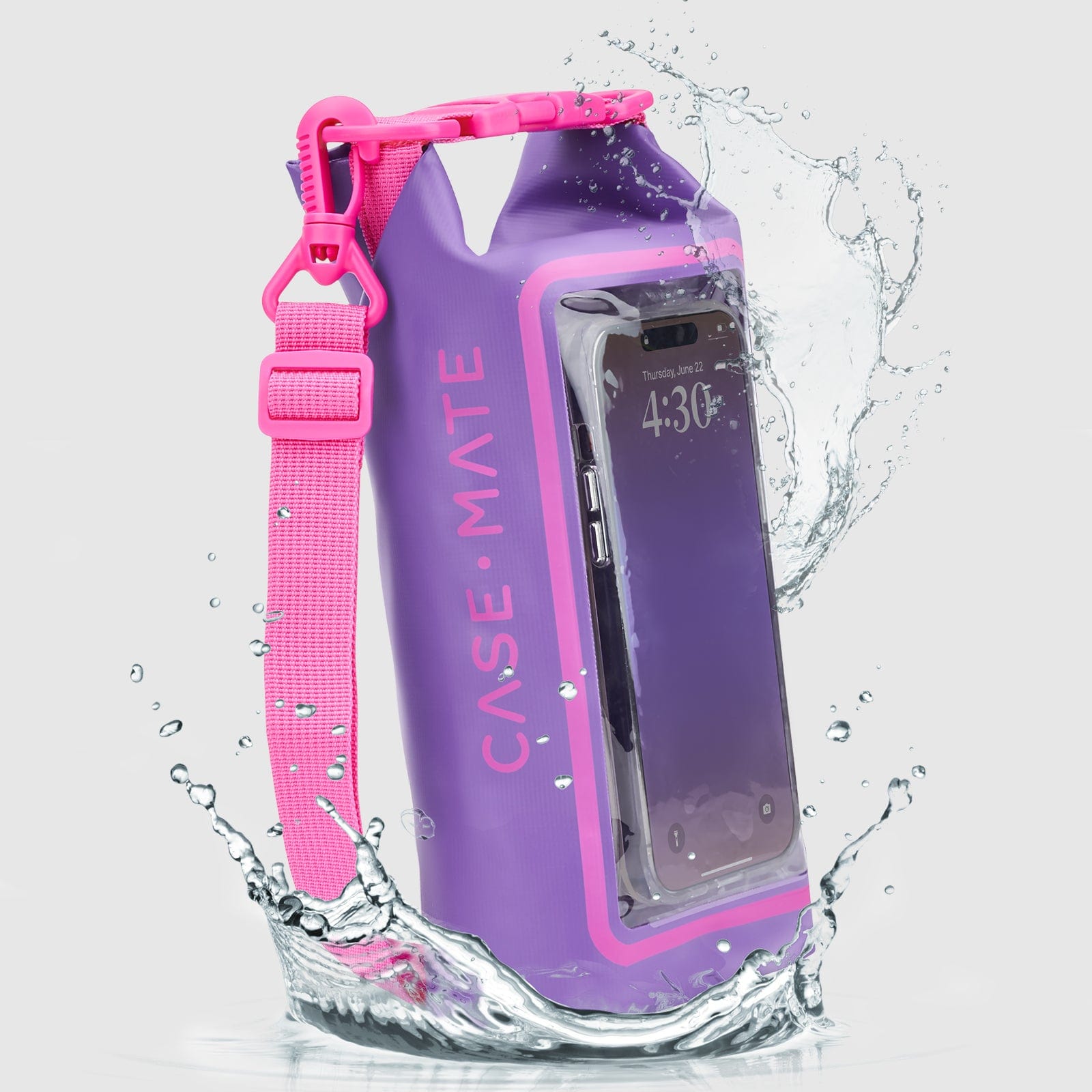 IP68 Waterproof Dry Bag 2L - Roll Top Backpack w/Phone Case/Pouch Boating & Kayak Accessories Essentials for Camping Swimming Beach Fishing Rafting Travel Soap Bubble
