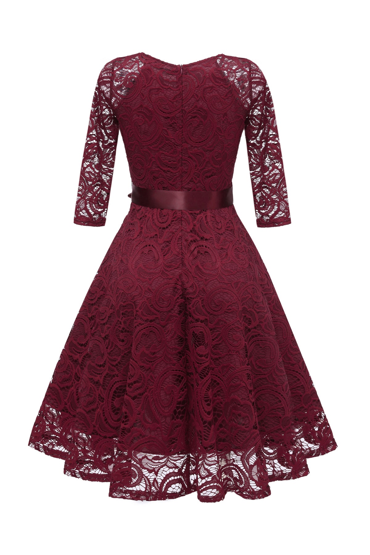 A-line 3/4 Sleeve Sexy Vintage Dresses