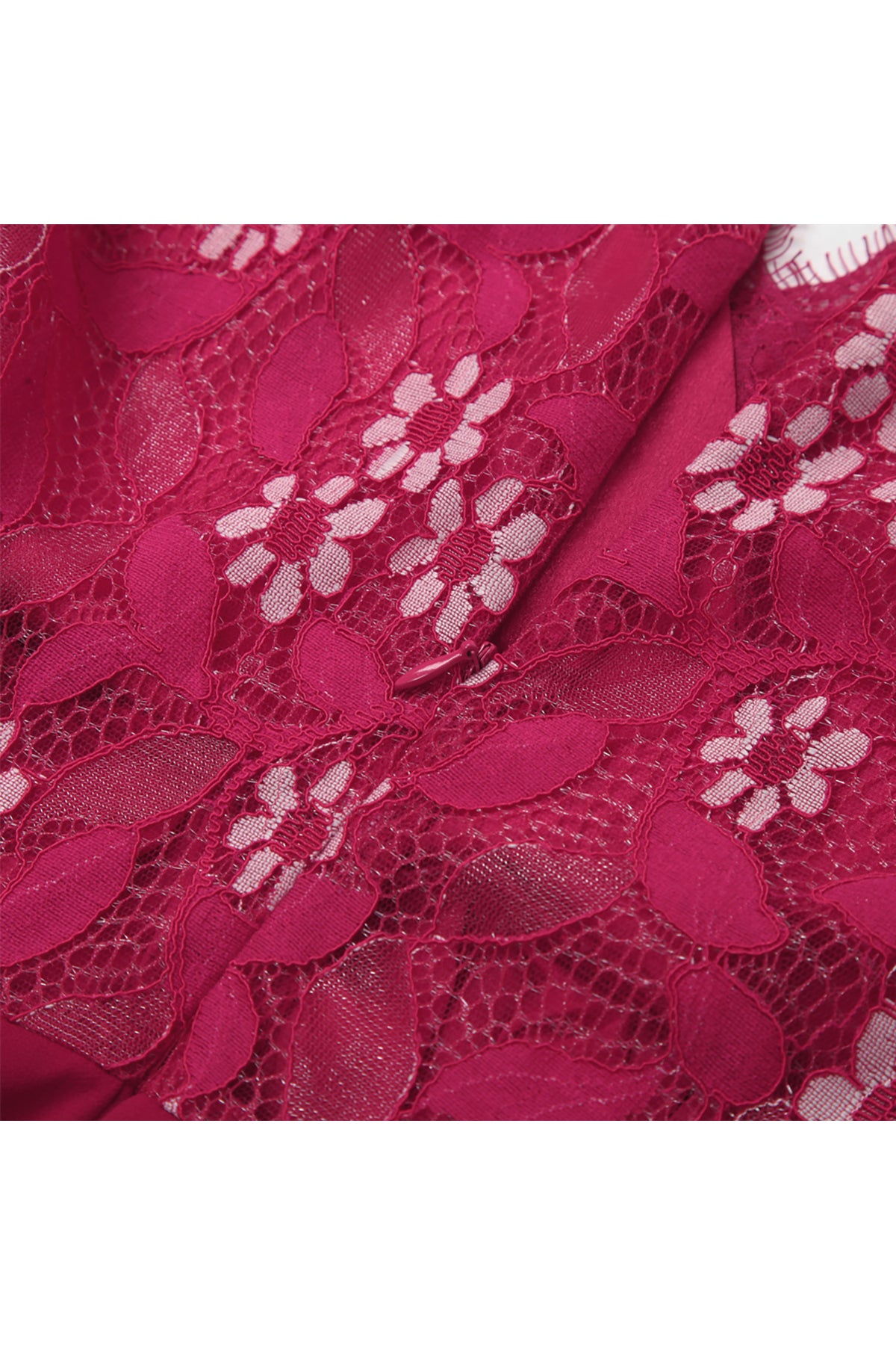 A-line Zipper 3/4 Sleeve Vintage Dresses