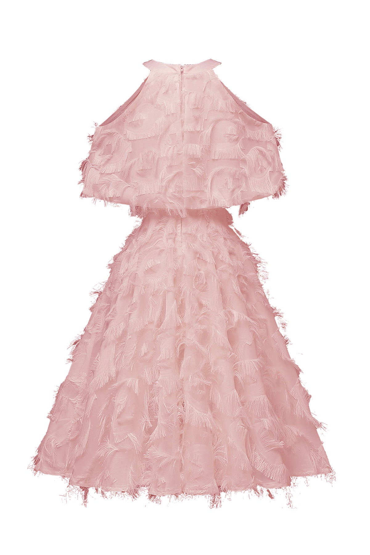 Short Sleeve Halter Noble Homecoming Dresses