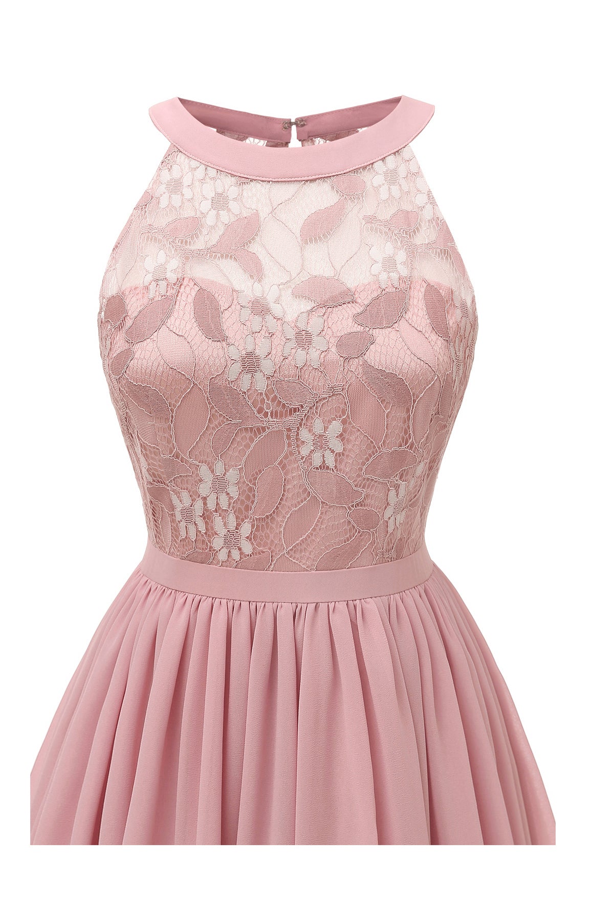 Open Back Halter Sleeveless Vintage Dresses