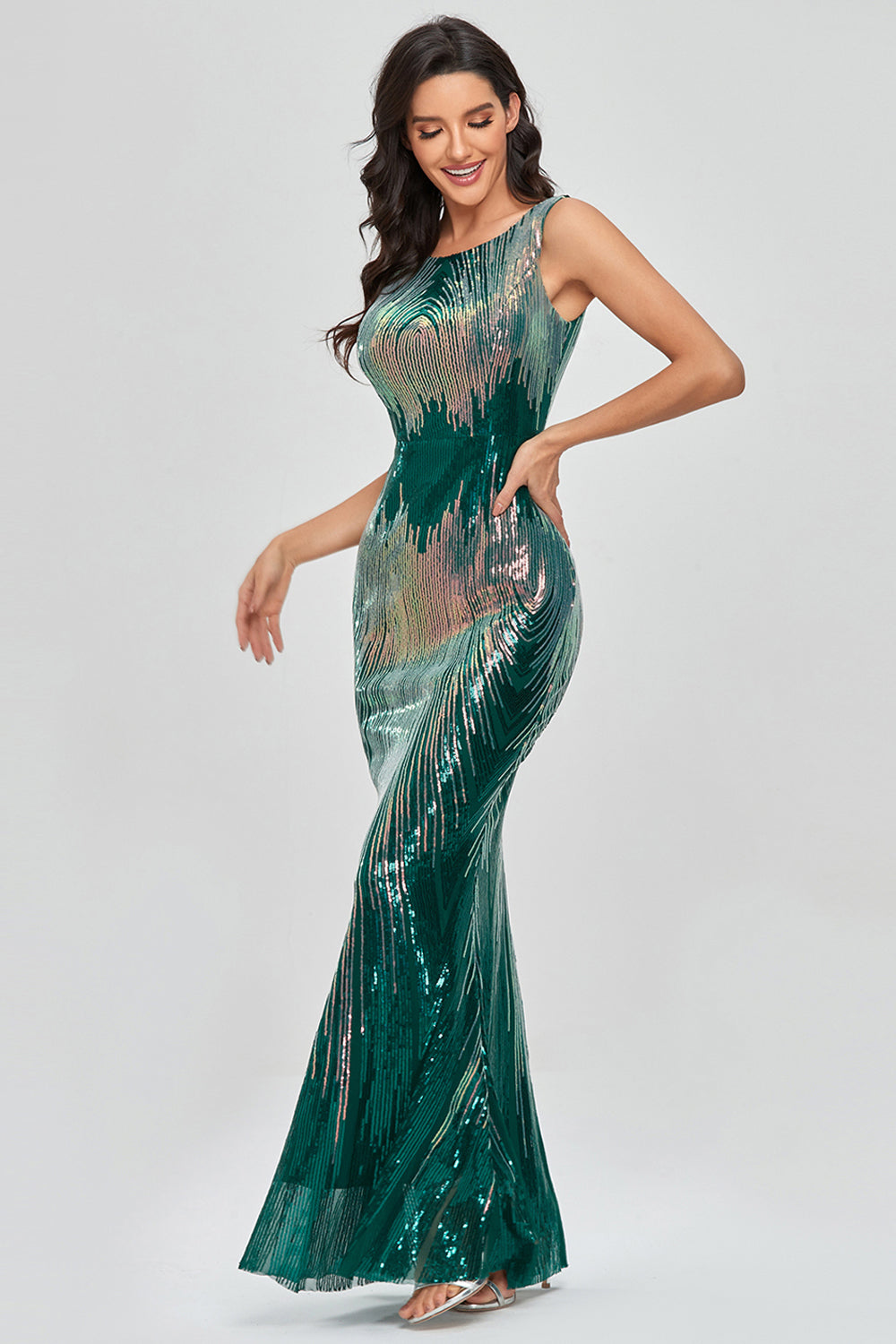 Sparkly Sequins Mermaid Prom Dresses