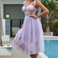 Special Sweetheart Perspective Tulle Lace Up Prom Dresses