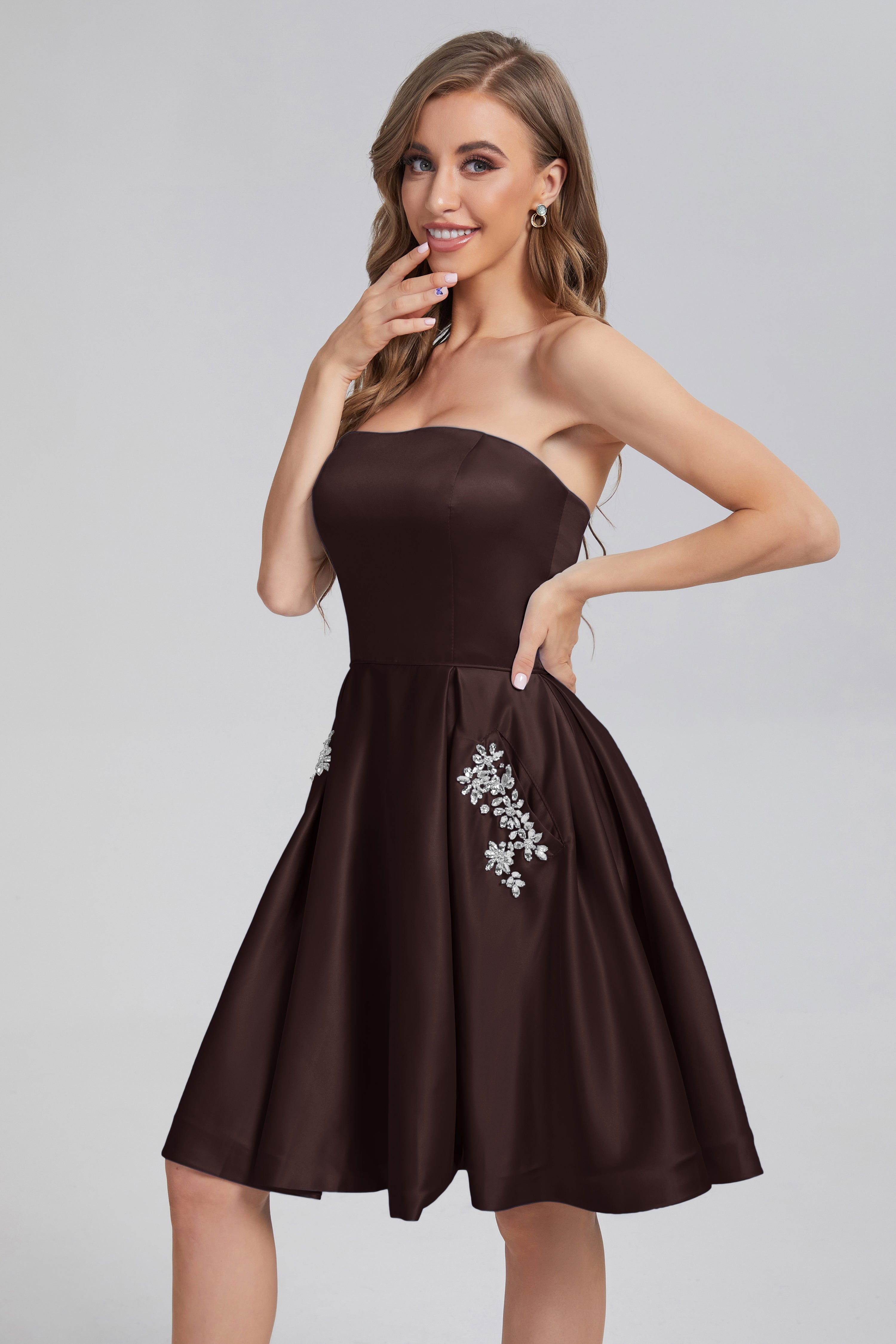 Cheap strapless dresses best sale